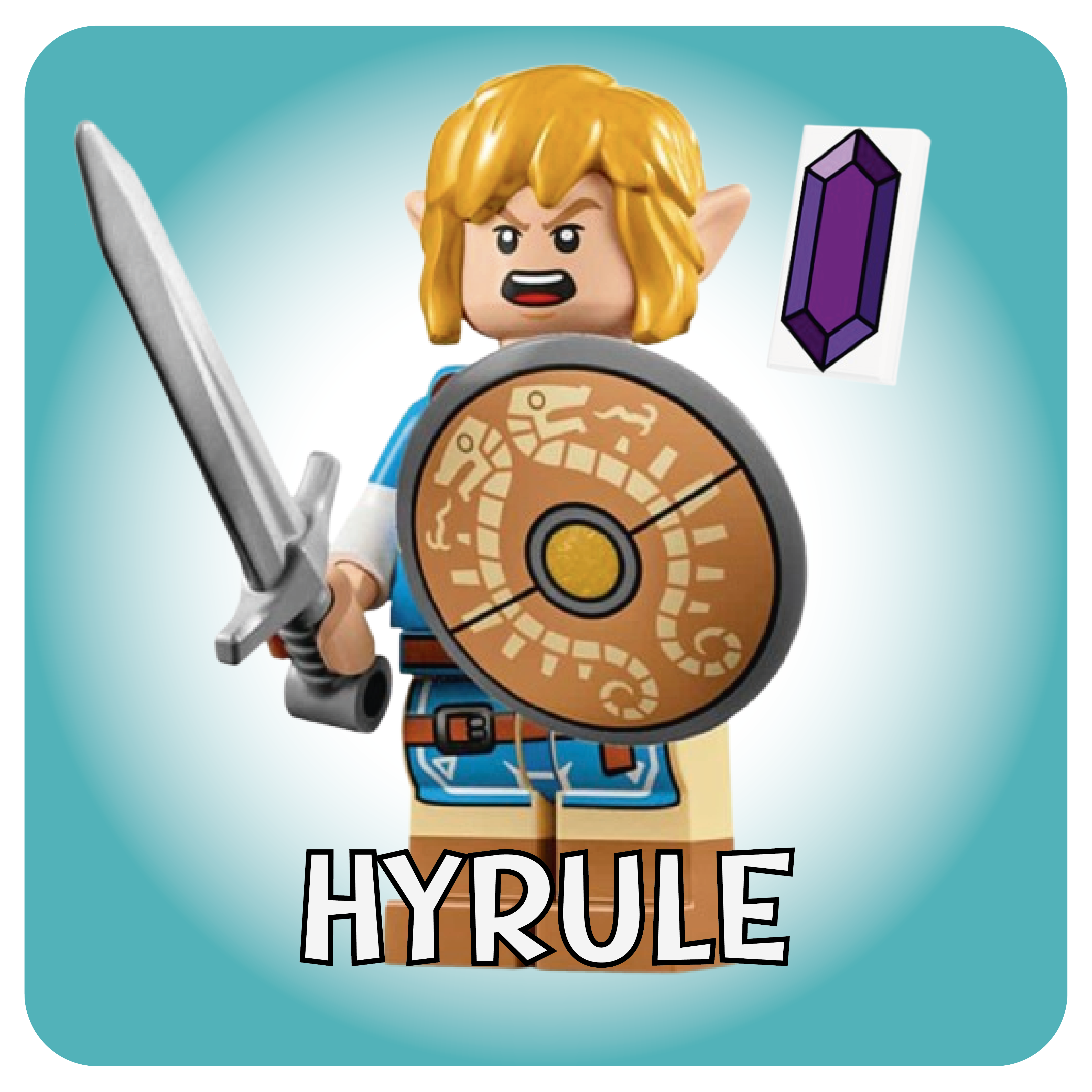 Hyrule Minifigure Parts