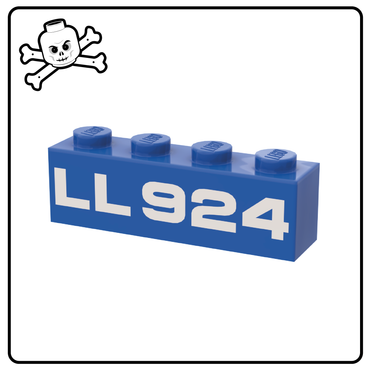 LEGO® 1x4 Brick Classic Space LL924
