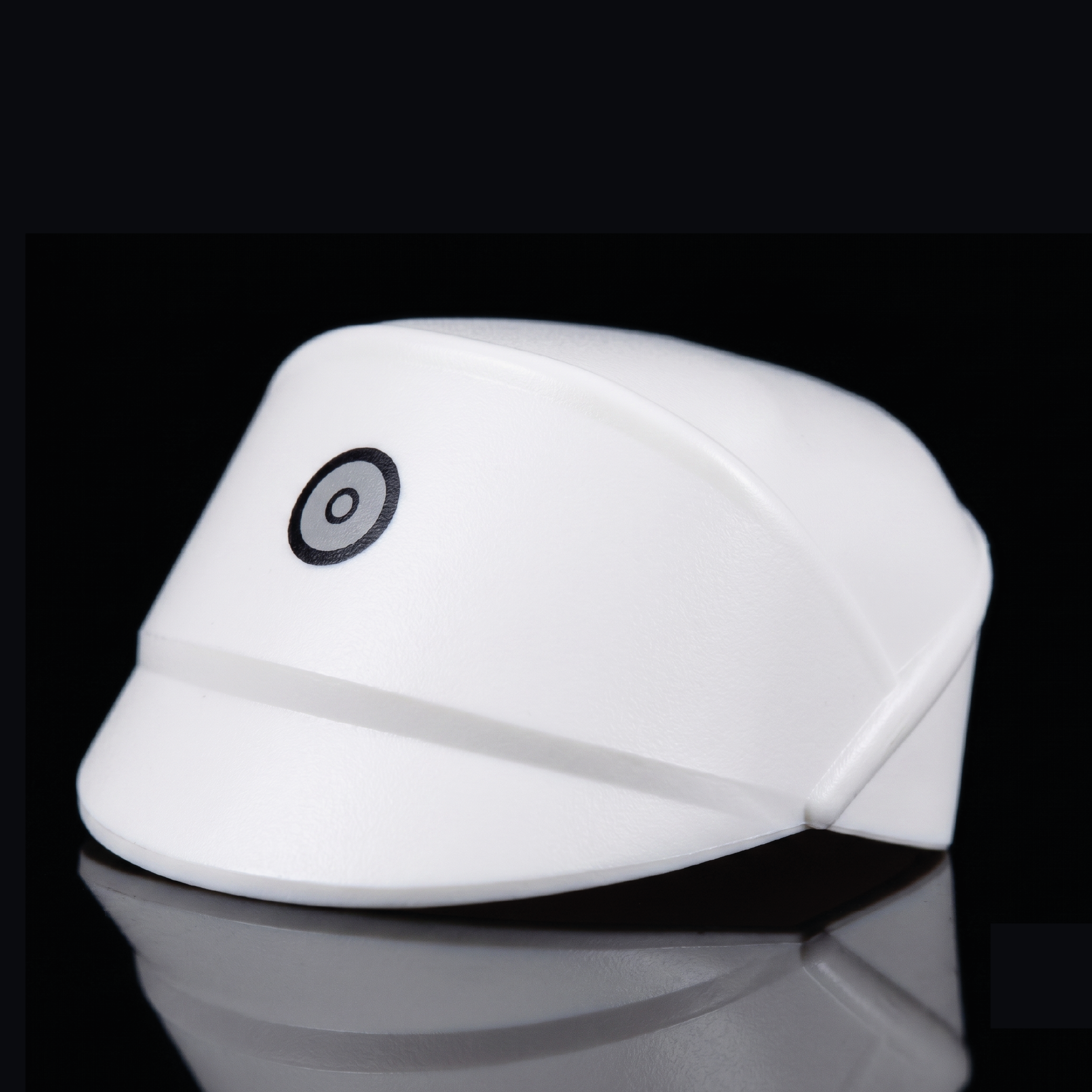 Sombrero de oficial imperial HoB Kepi con logotipo de disco blanco