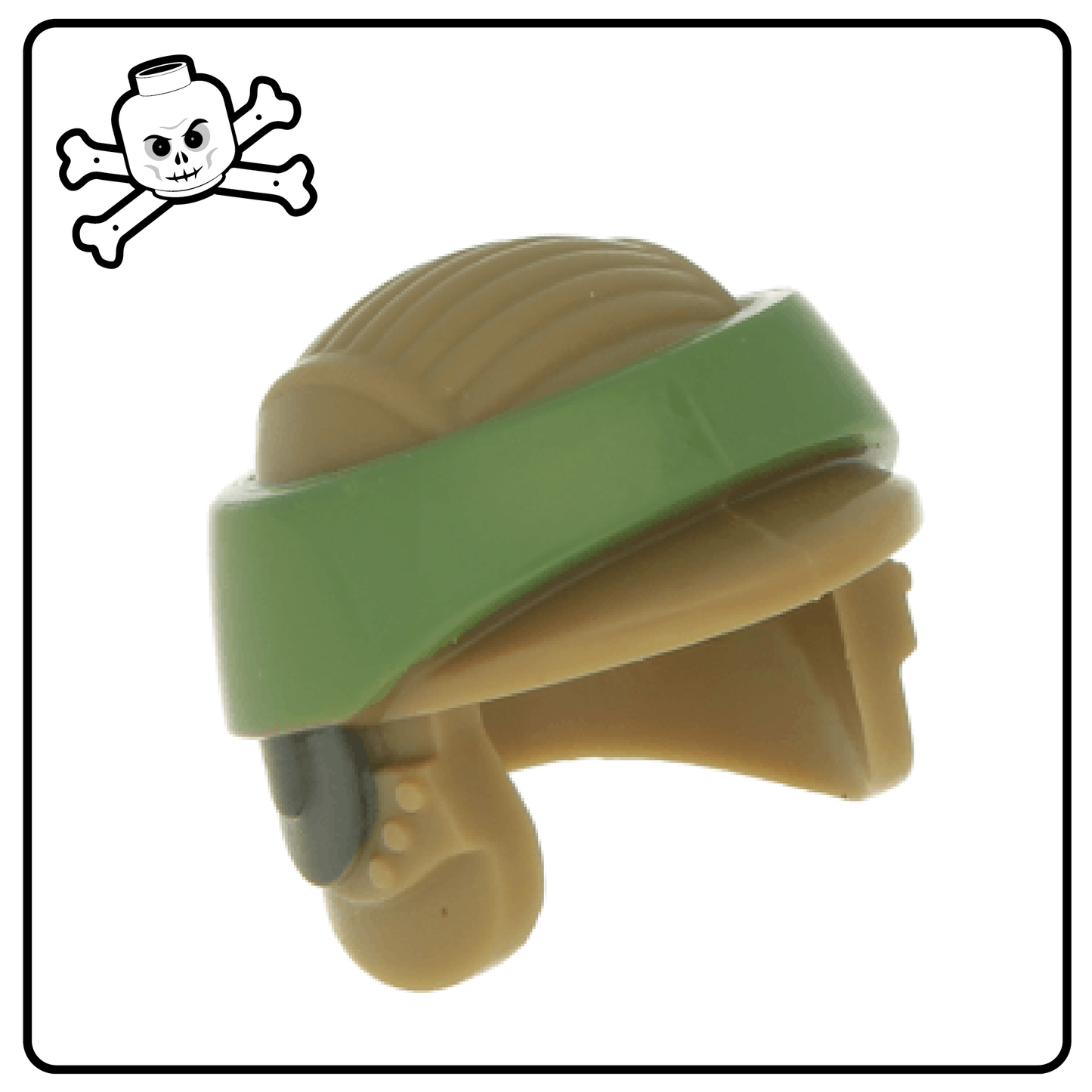 LEGO® Star Wars Helmet Rebel Commando with Sand Green Band Pattern