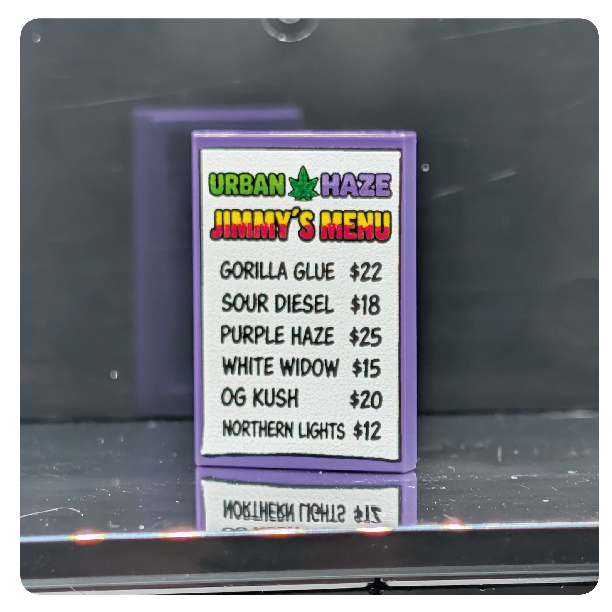2x3 HoB Custom Tile - Jimmy's Menu