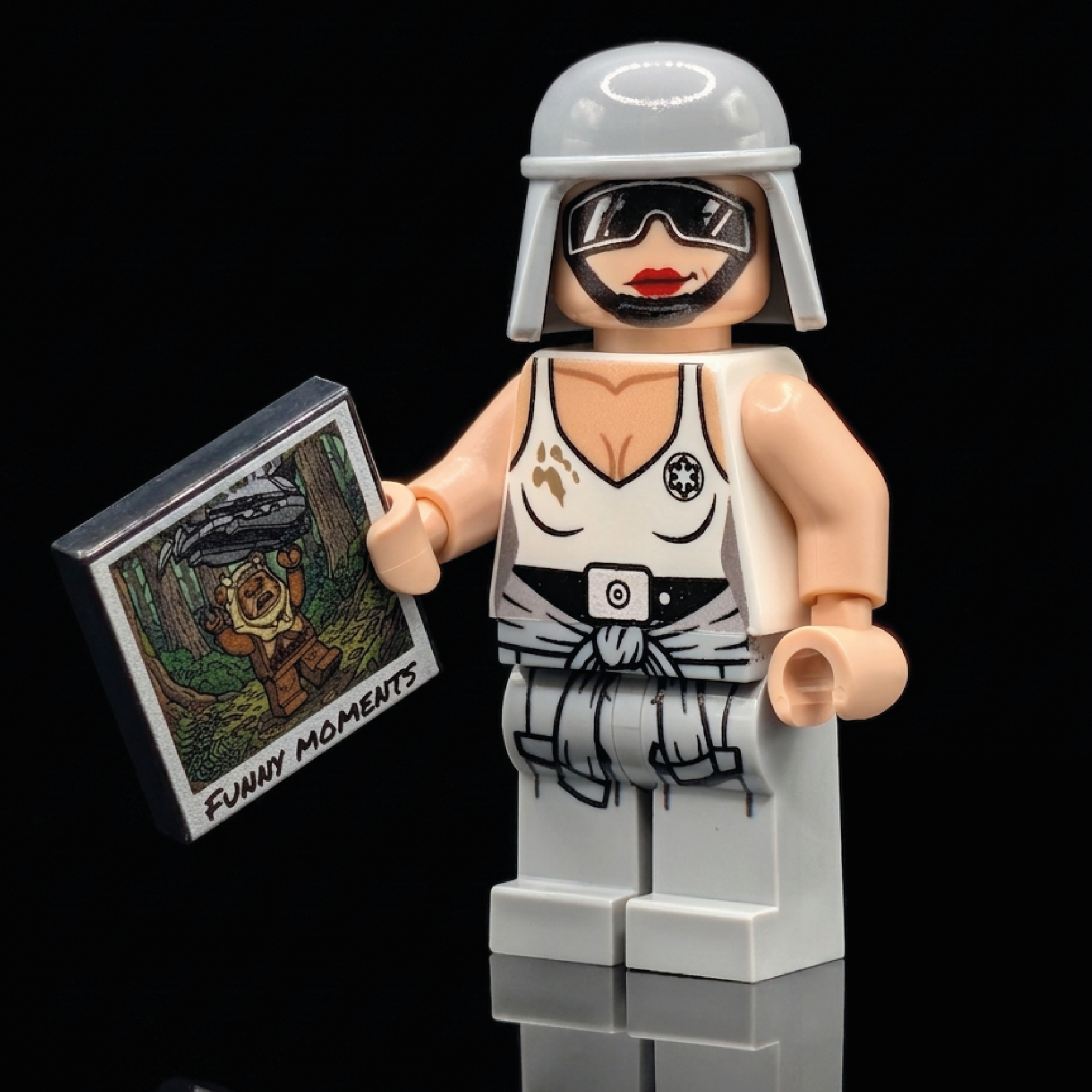 SW Customs Collectible Figure - Female AT-ST Pilot