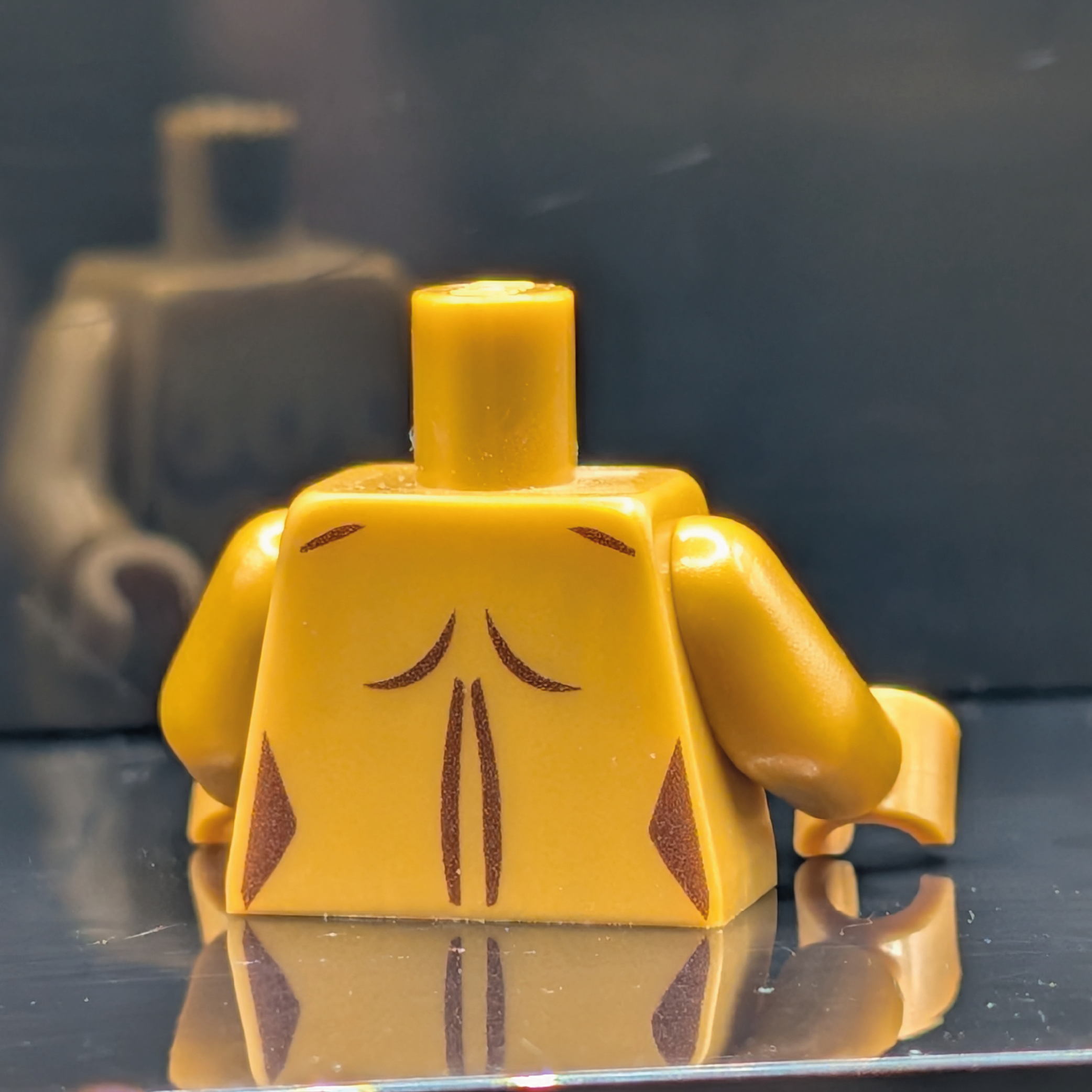 HoB Custom Torso - Triple Boobies Robotic Pearl Gold