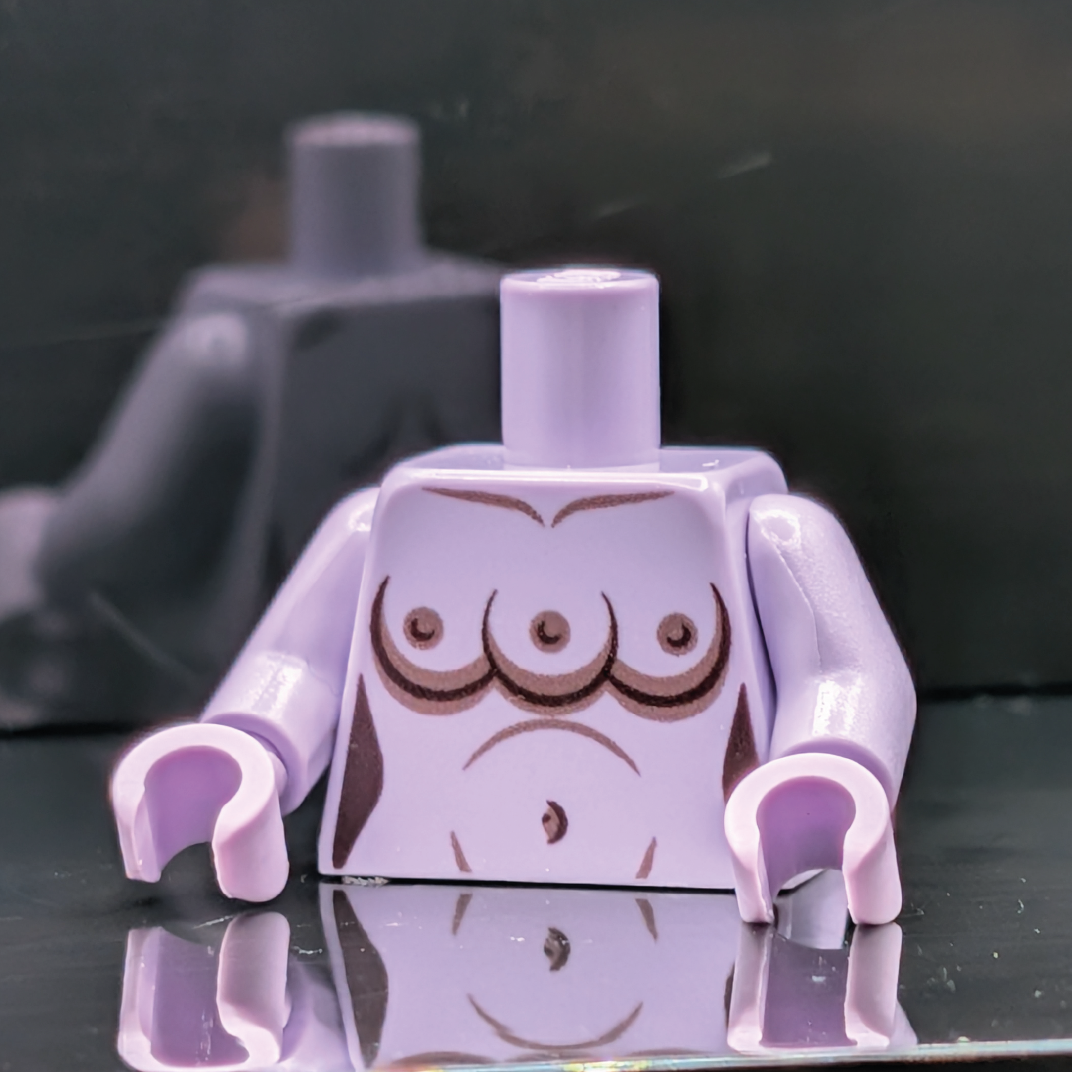 HoB Custom Torso - Triple Boobies Twilek Lavender
