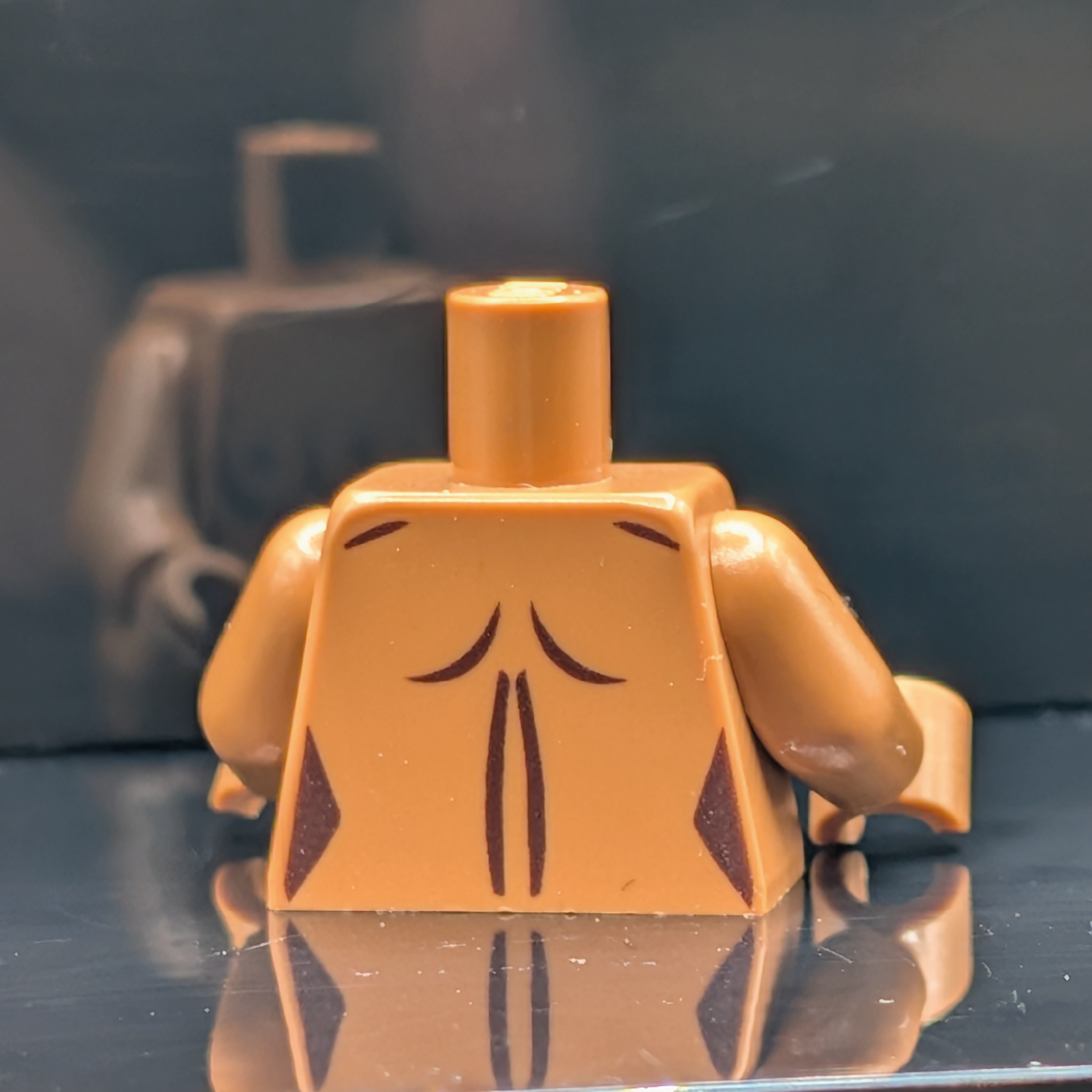 HoB Custom Torso - Triple Boobies Medium Nougat