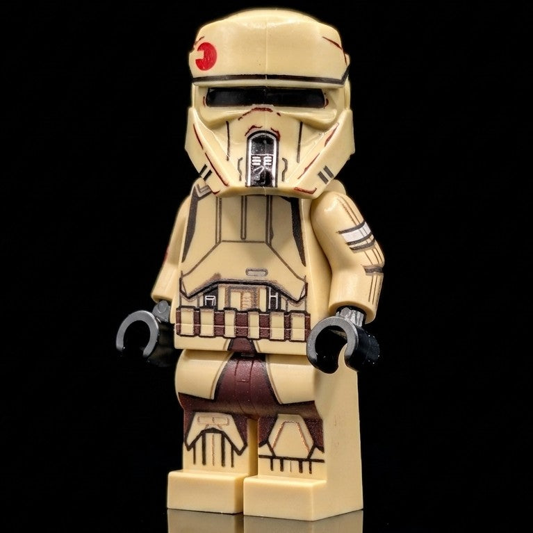 Minifigura de soldado costero Scarif de SW Customs 2026