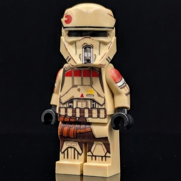 Minifigura del especialista en soldados costeros Scarif de SW Customs 2026