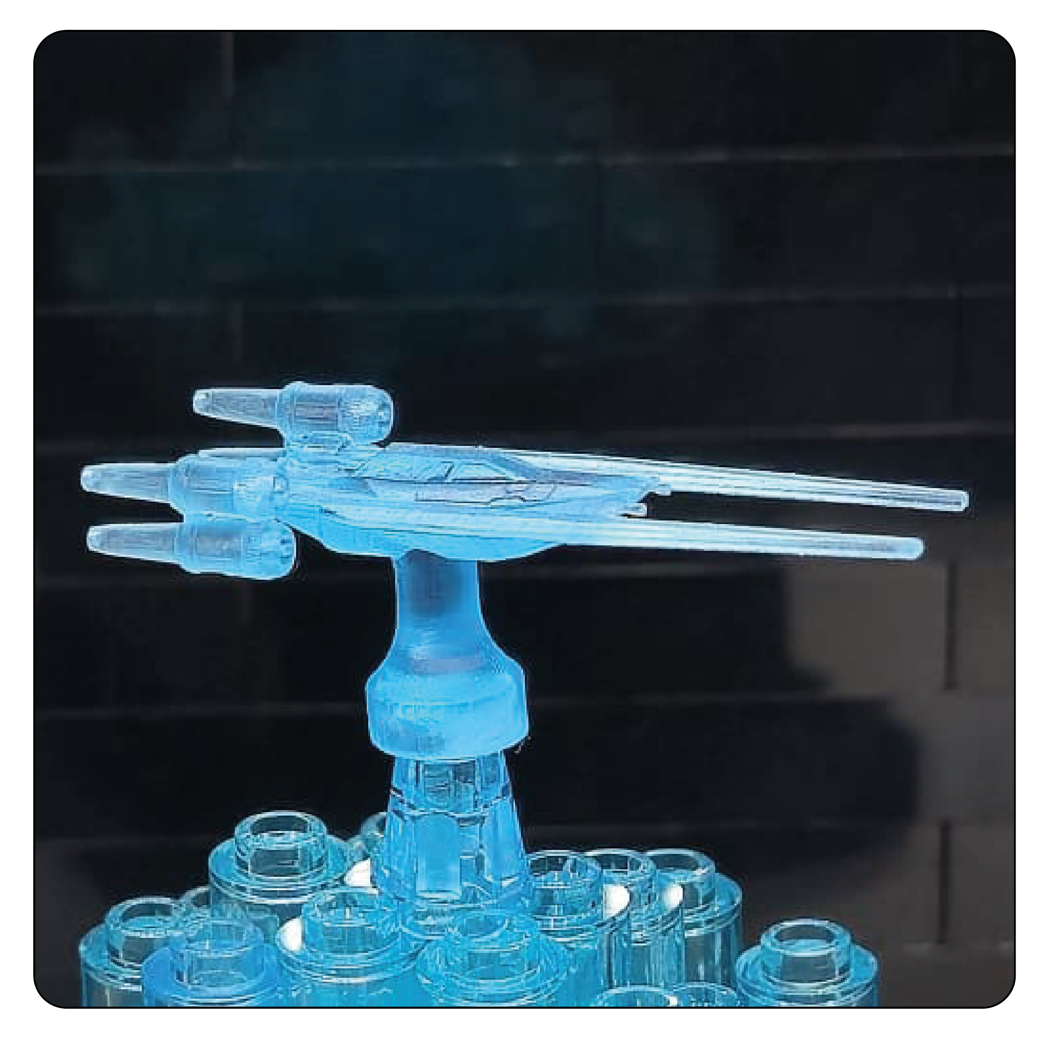 HoB 3D Holo Systems - Hologram Ship U-Wing