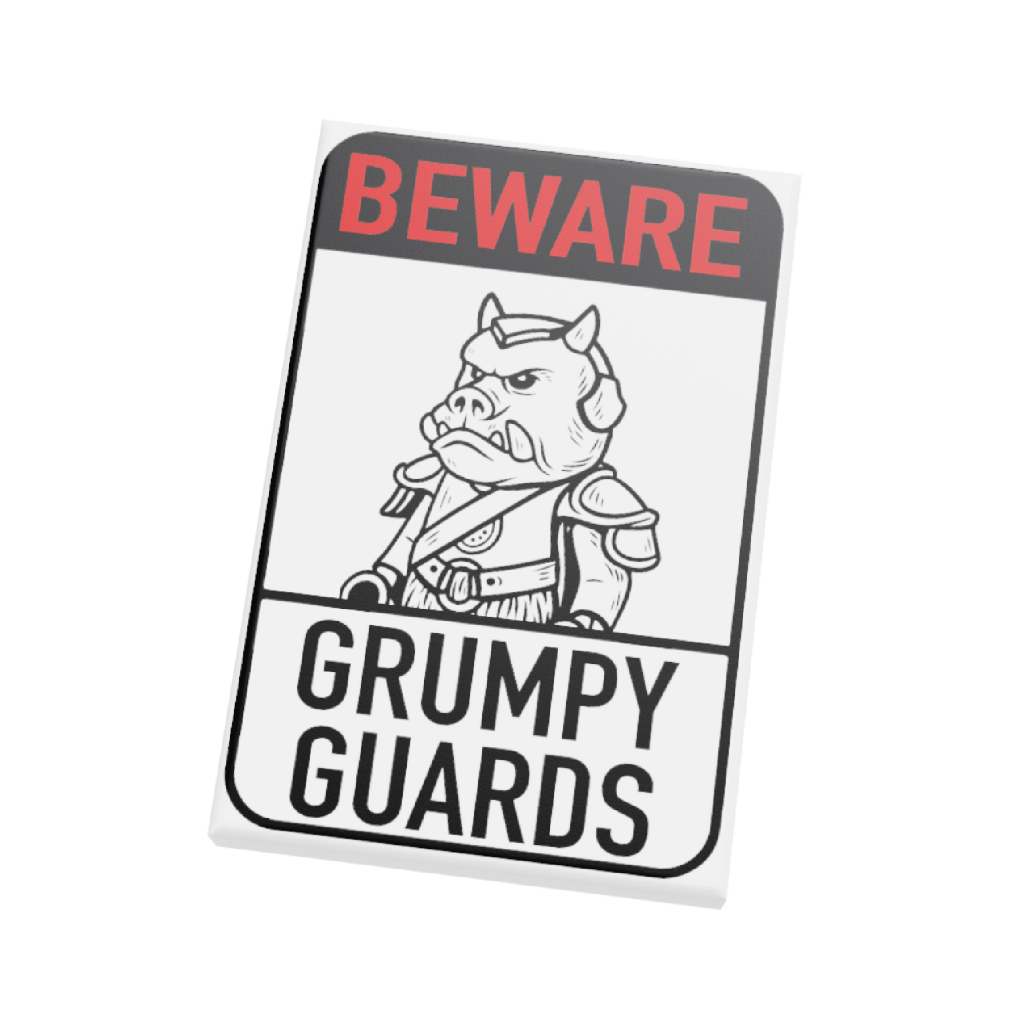 SW Customs 2x3 Tile Grumpy Guards