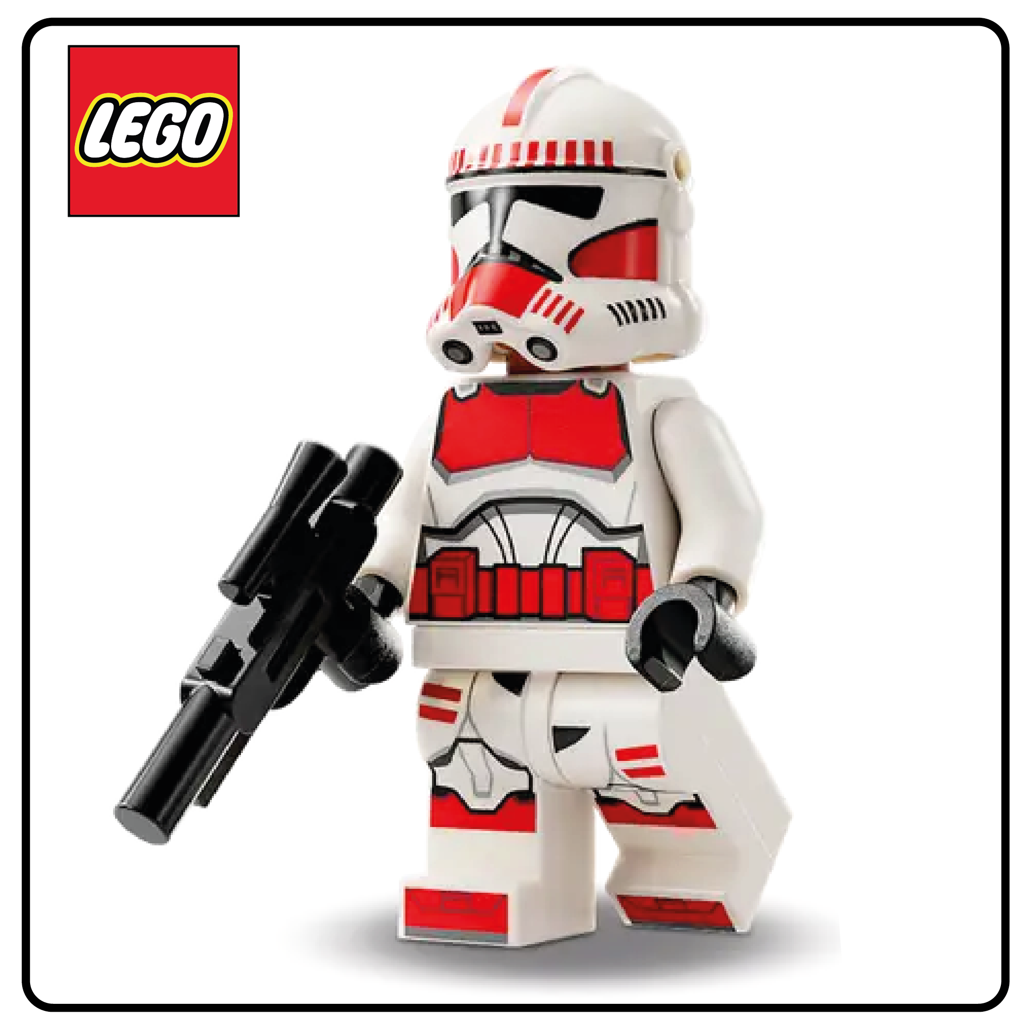 Lego star wars red online clone trooper