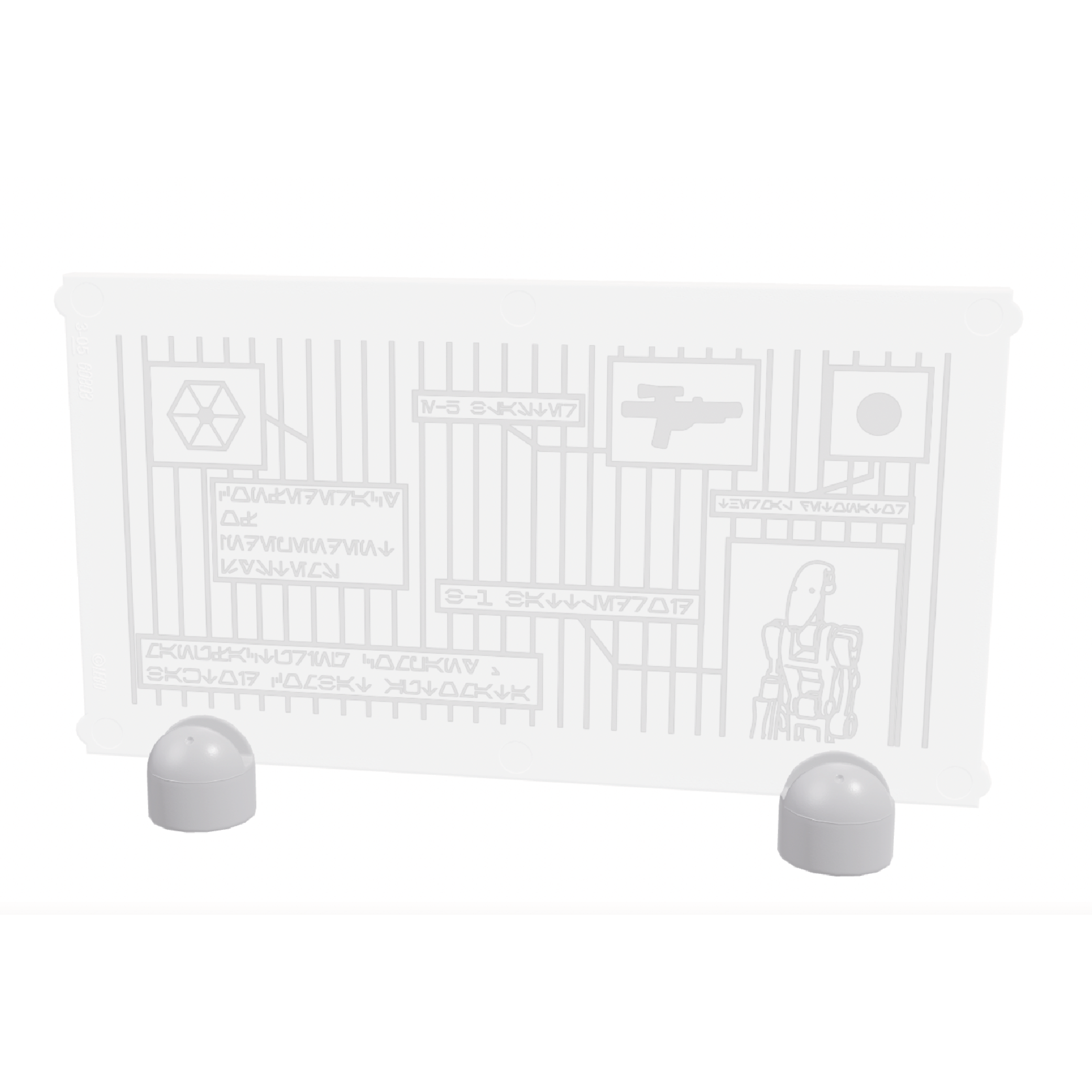 4x6 Display Screen Droid Data designed by Brickotar