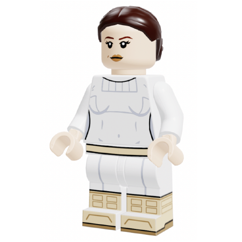SW Customs Padme Geonosis Outfit Minifigure Hall of Bricks