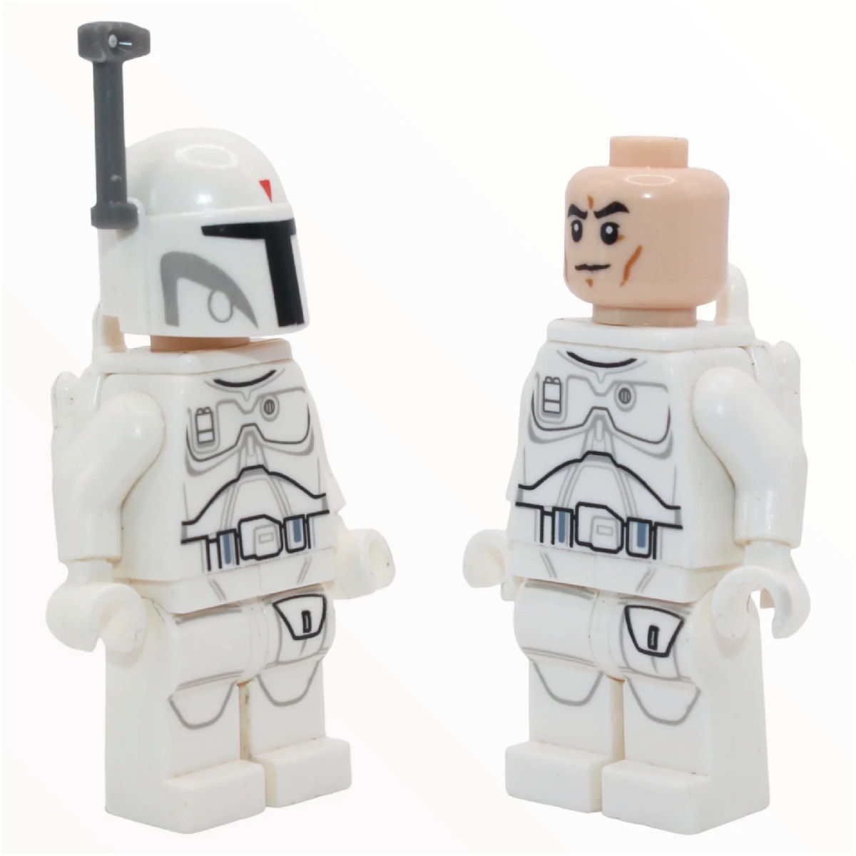 LEGO Star Wars Minifigure White Boba Fett Hall of Bricks