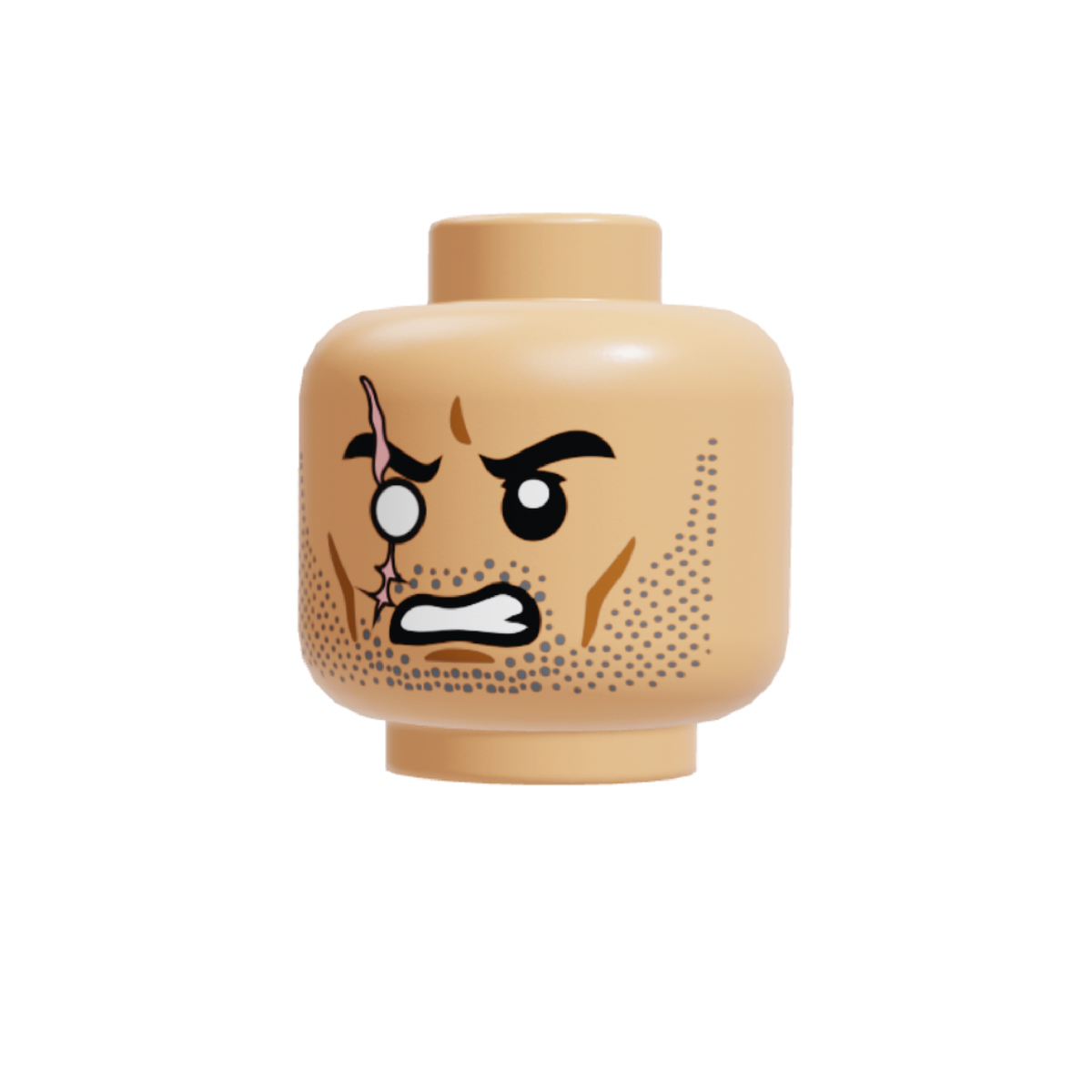 Clone Head 104th Wolfpack Commander Wolffe – Hall of Bricks