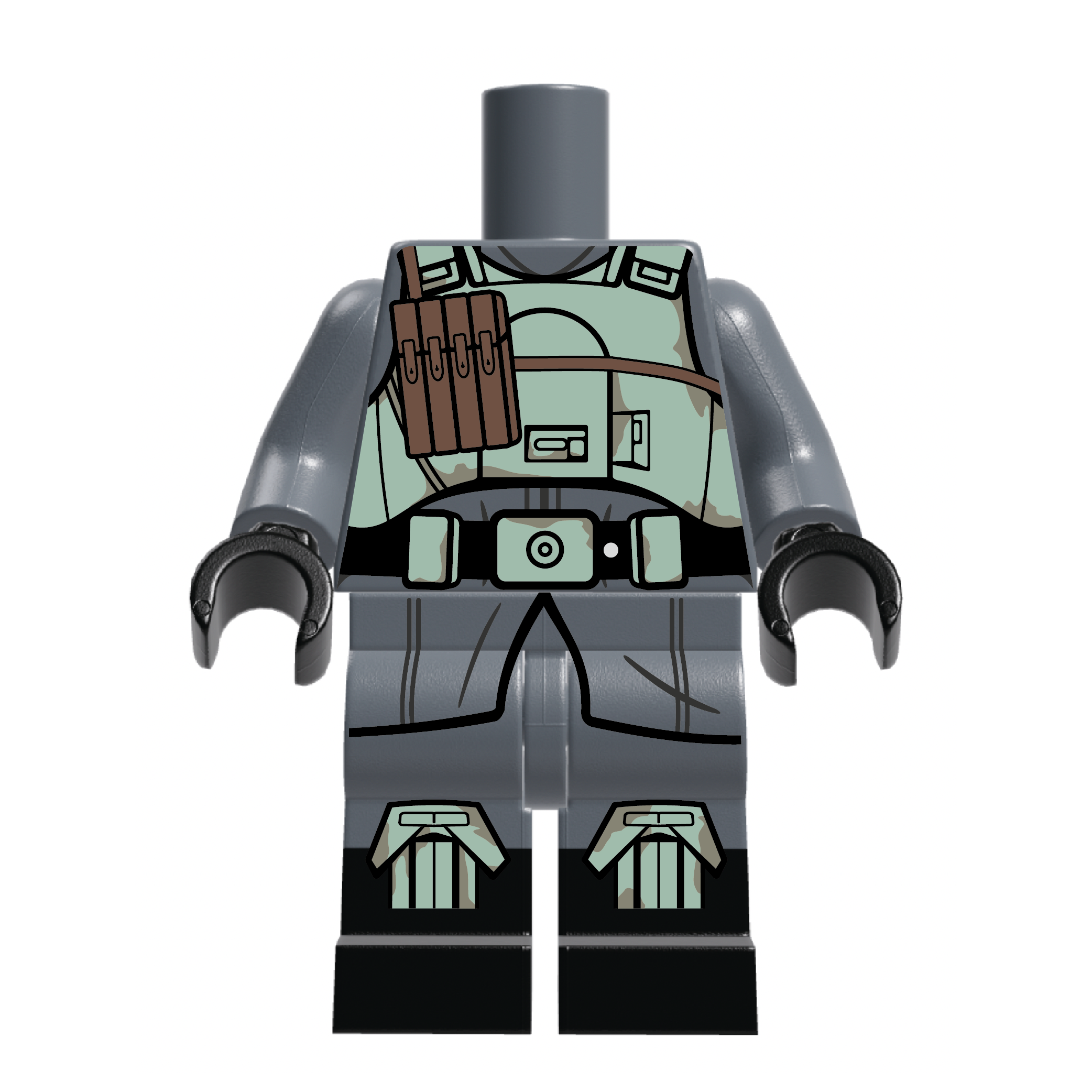 Mimban Mudtrooper with Pouch Body by Melnik.edits