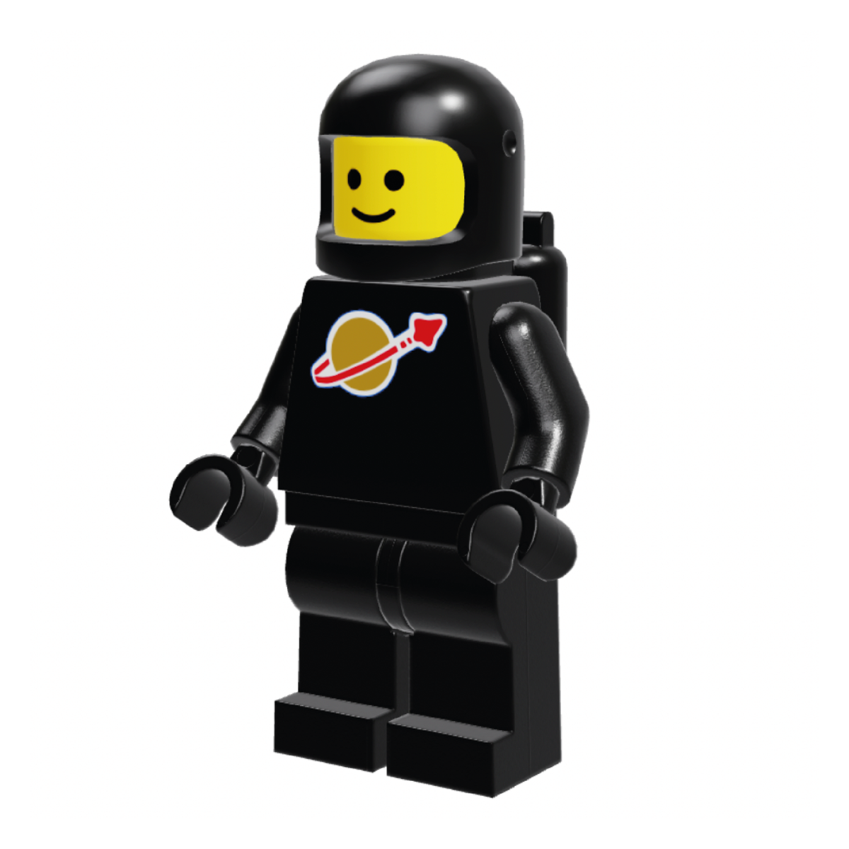 LEGO Minifigure Classic Space Black Hall of Bricks