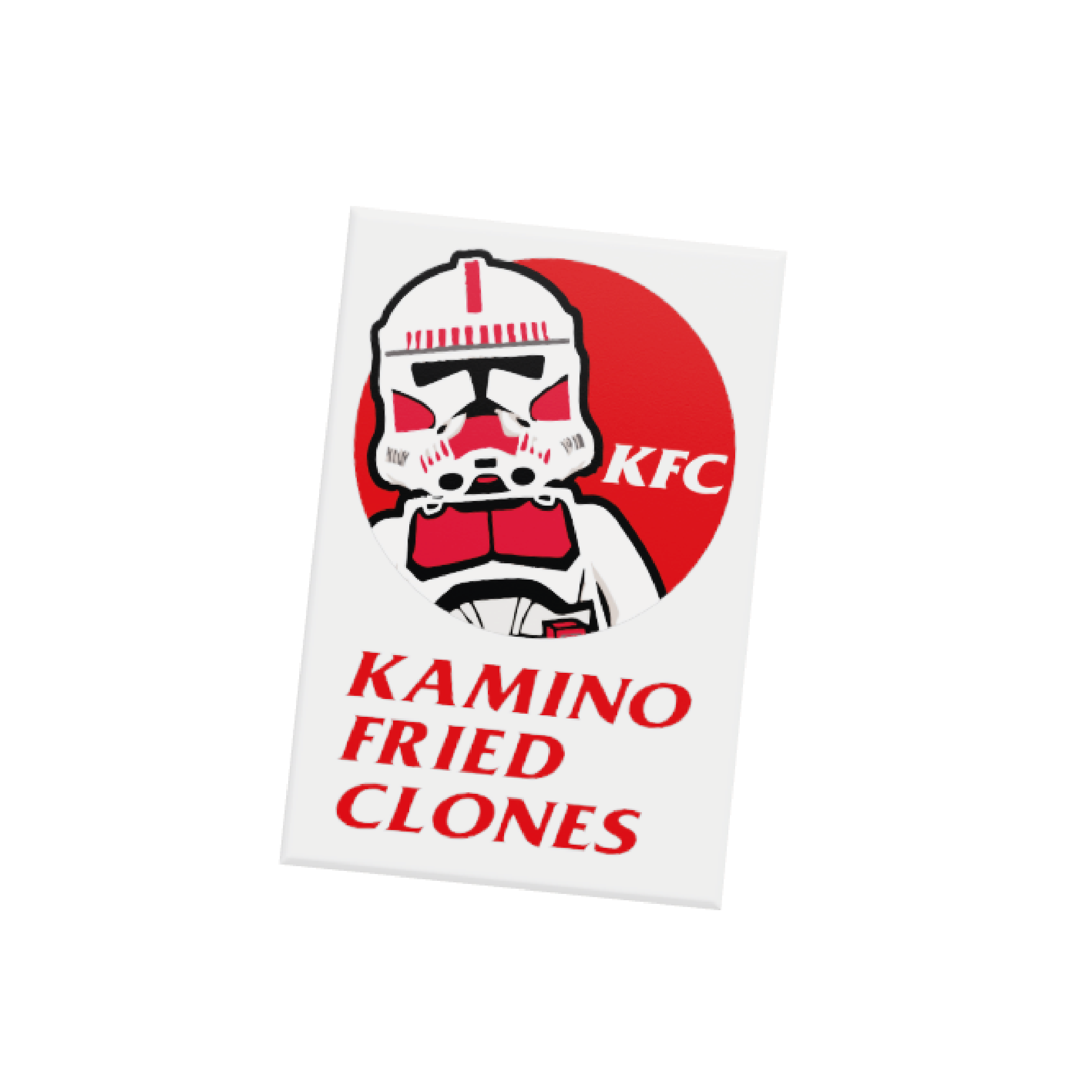 2x3 HoB Custom Tile - Kamino Fried Clones Sign