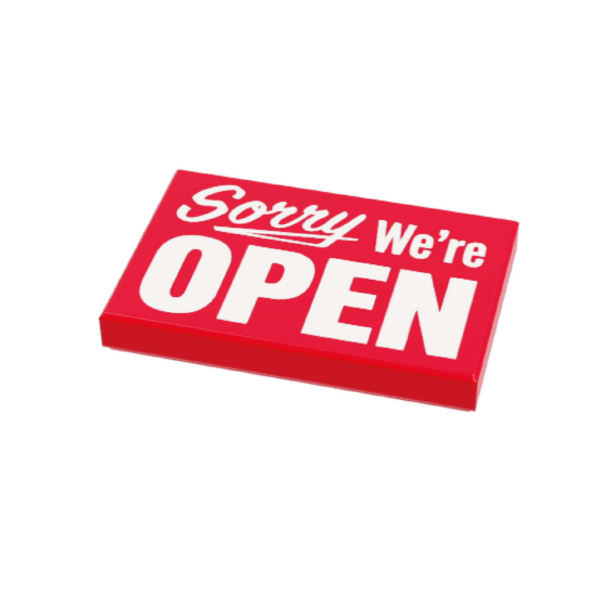 2x3 HoB Custom Tile - Sorry we´re open