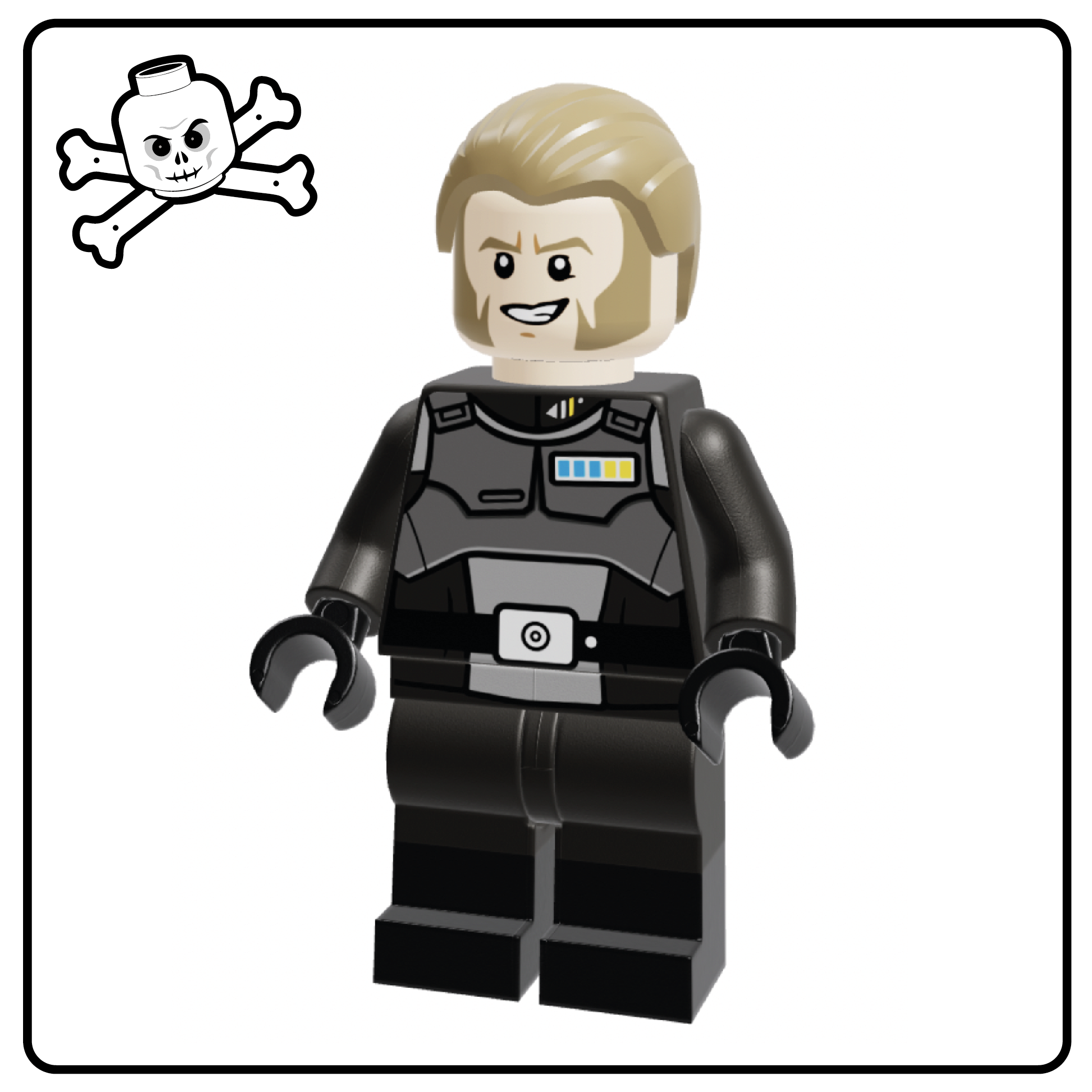 SW Customs ISB Agent Kallus Minifigure by Melnik.edits