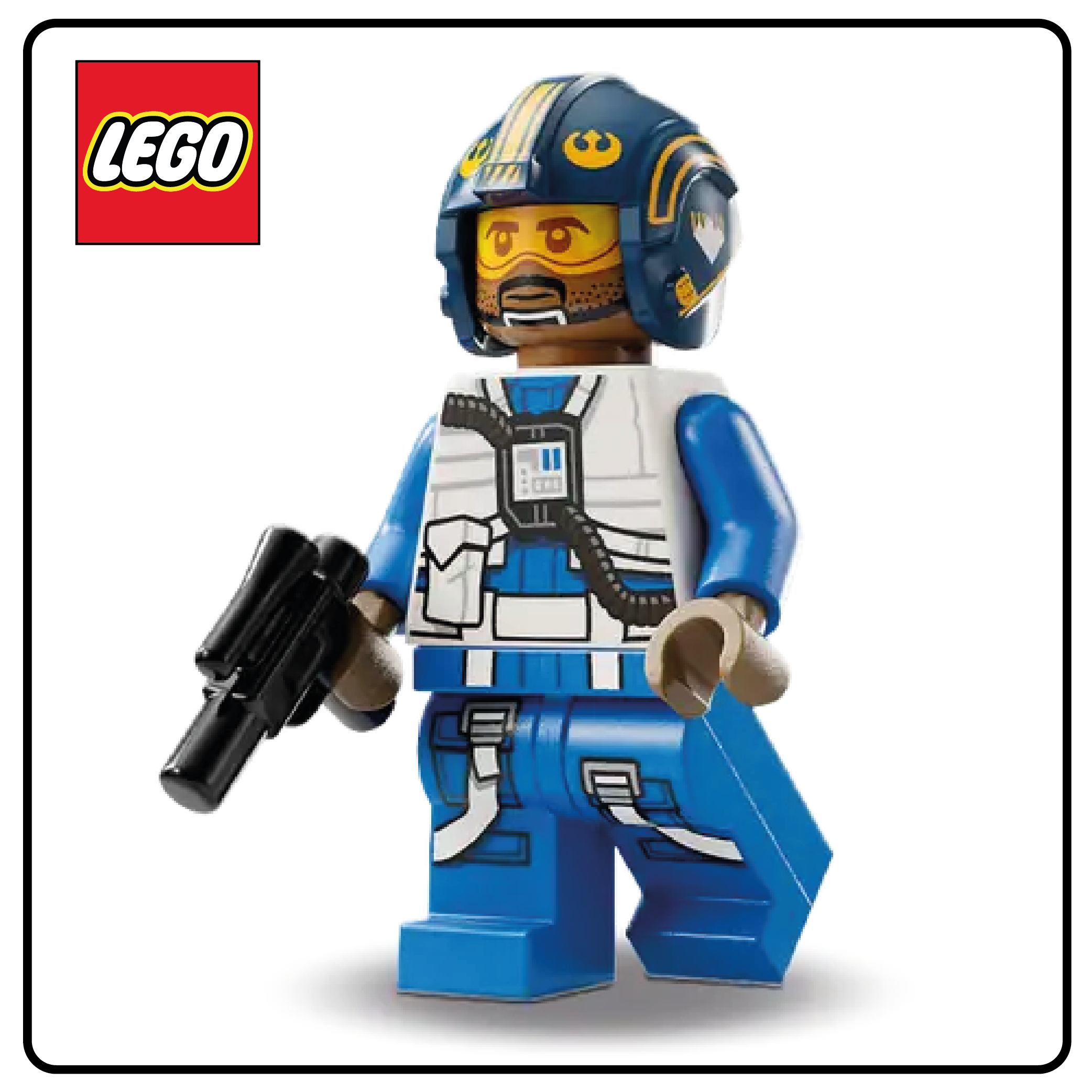 Minifigura LEGO® Star Wars: Capitán Porter 2023