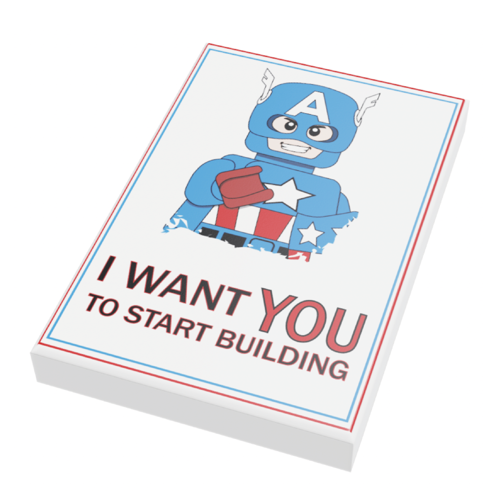 2x3 Tile The Captain Wants You Tile
