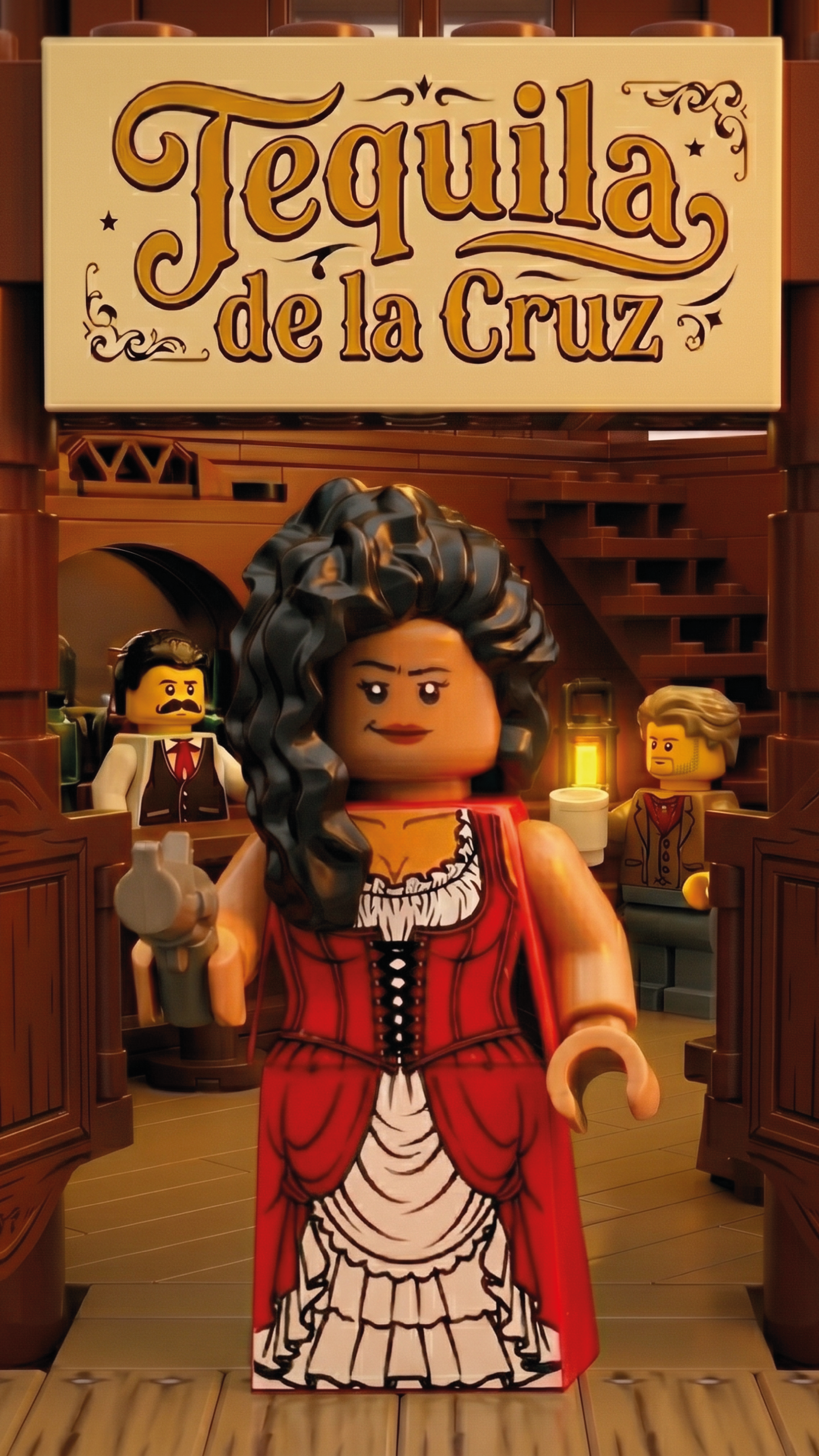 Western Collectible Figure - Carlotta de la Cruz