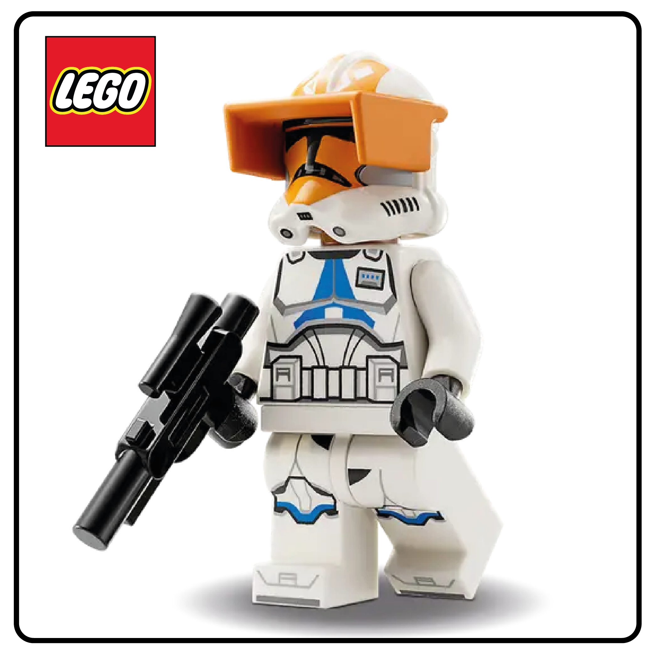 Minifigura LEGO® Star Wars: Capitán Vaughn, clon 501