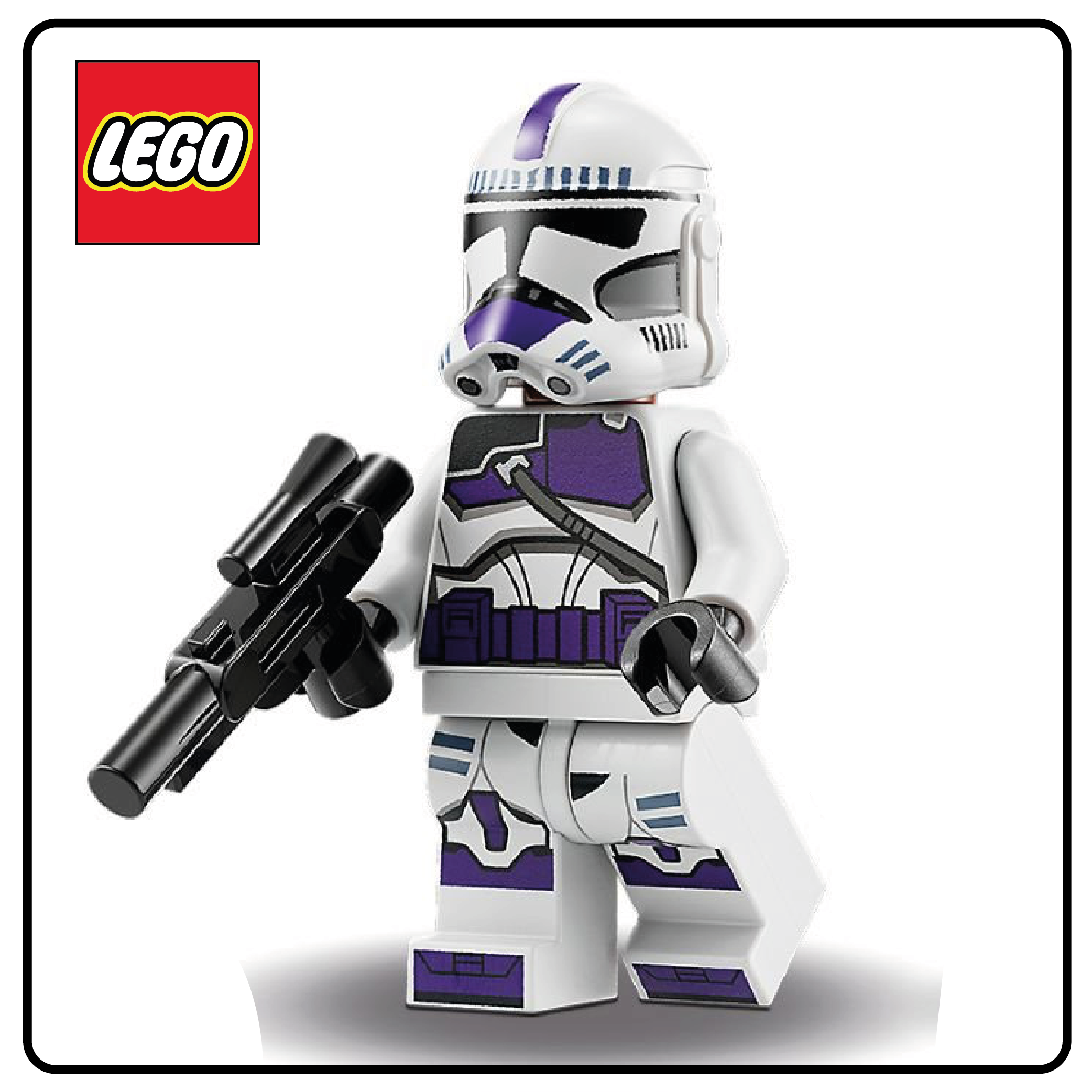 Minifigura LEGO® Star Wars: Soldado clon de la Legión 187