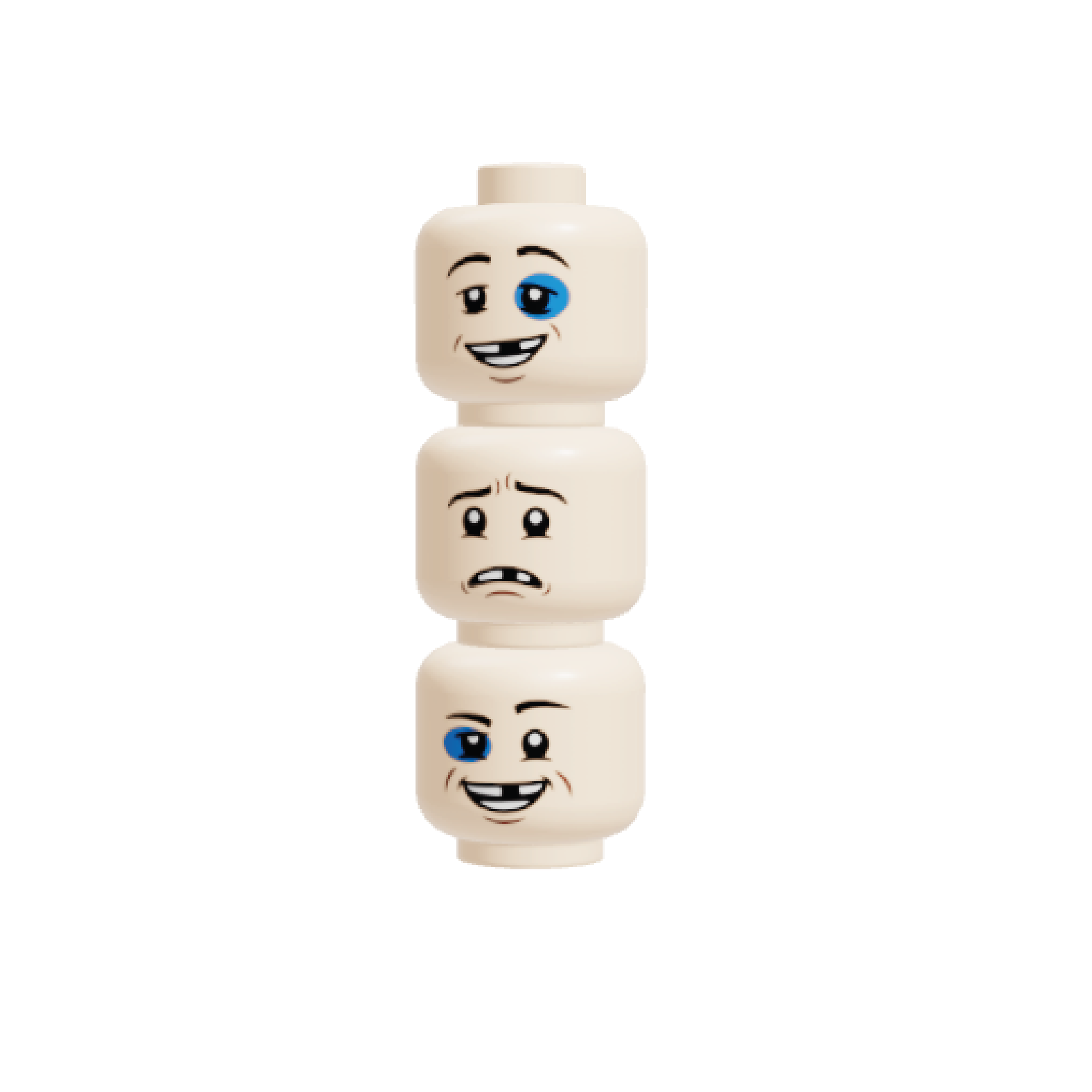 HoB Custom Heads - Brawl Heads 3-pack