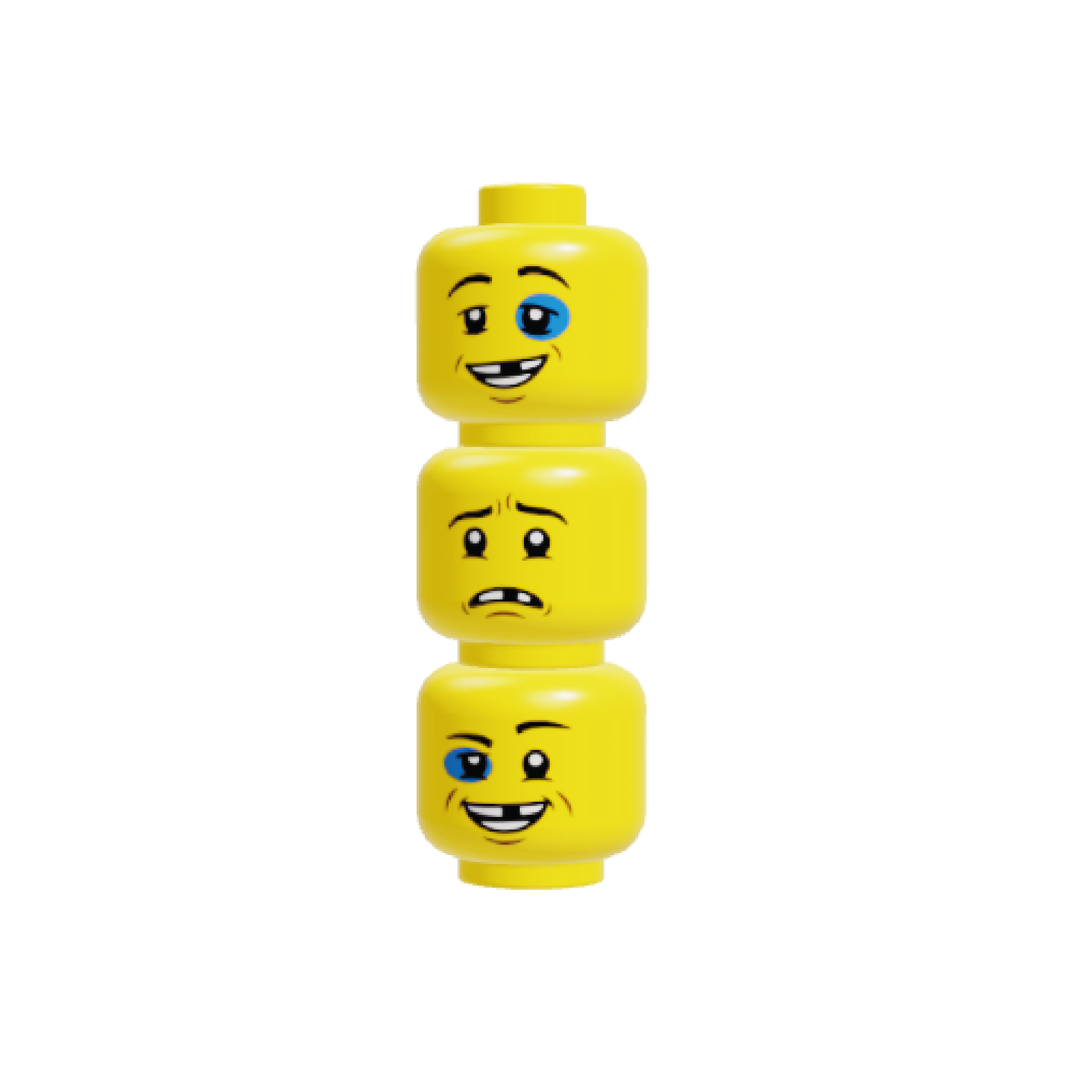 HoB Custom Heads - Brawl Heads 3-pack