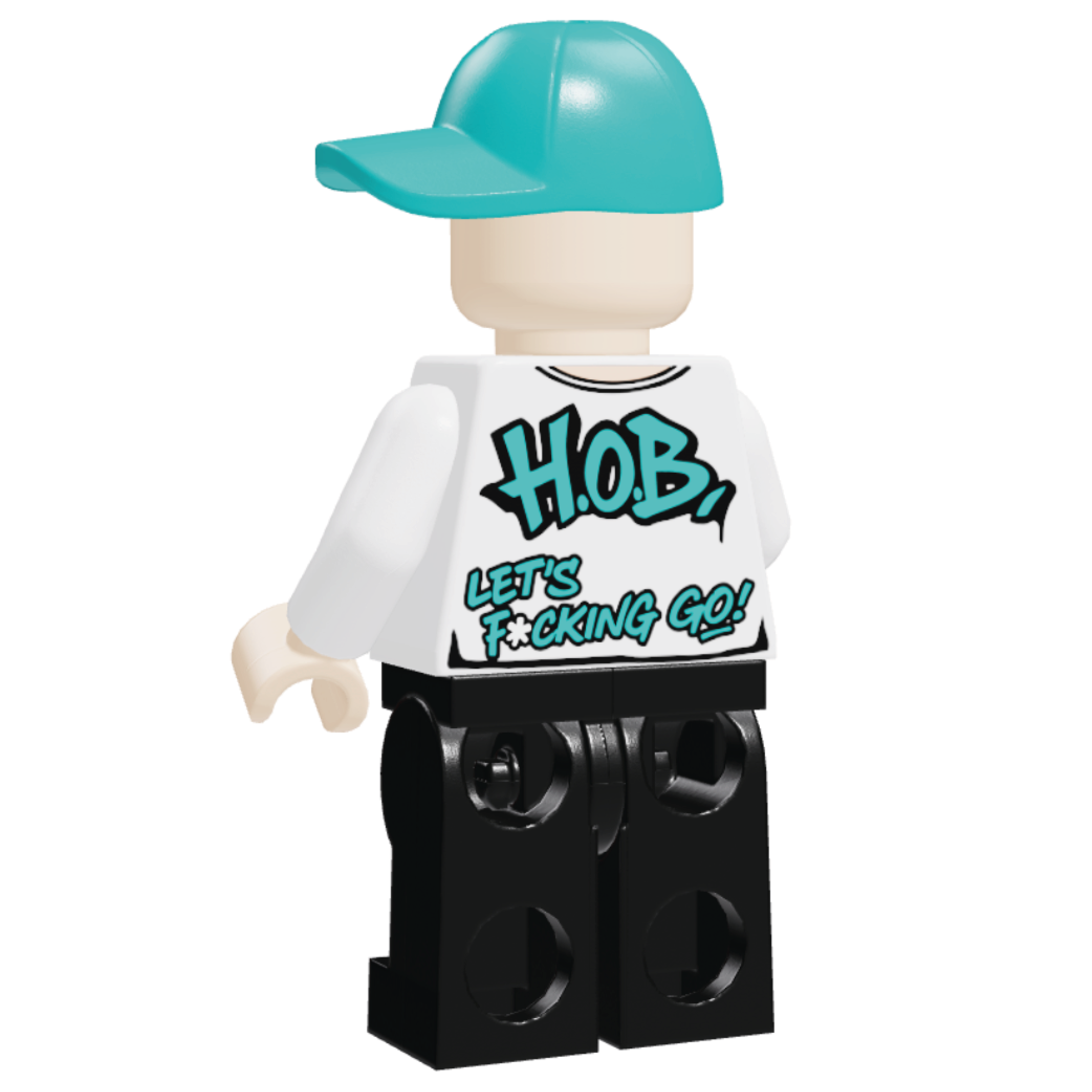 HoB Custom Minifigure Skull Logo
