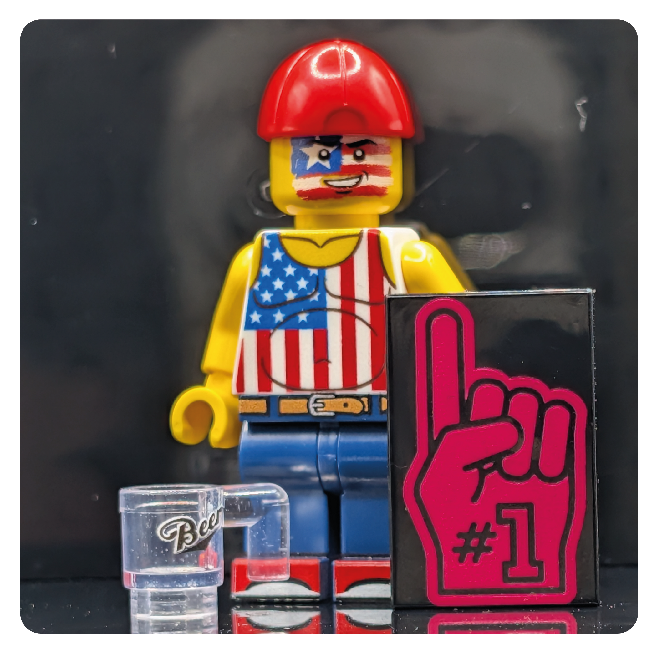 BigBadCity Collectible Figure - USA Number 1 Fan