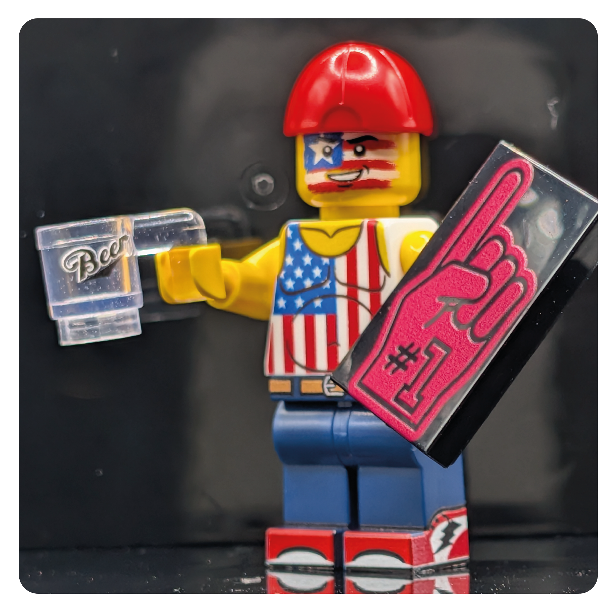BigBadCity Collectible Figure - USA Number 1 Fan
