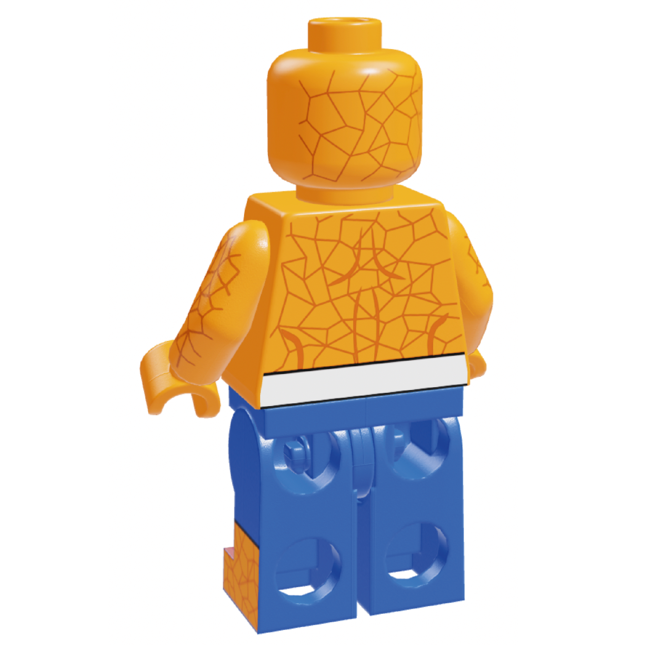 The Boulder Minifigure by Brickotar