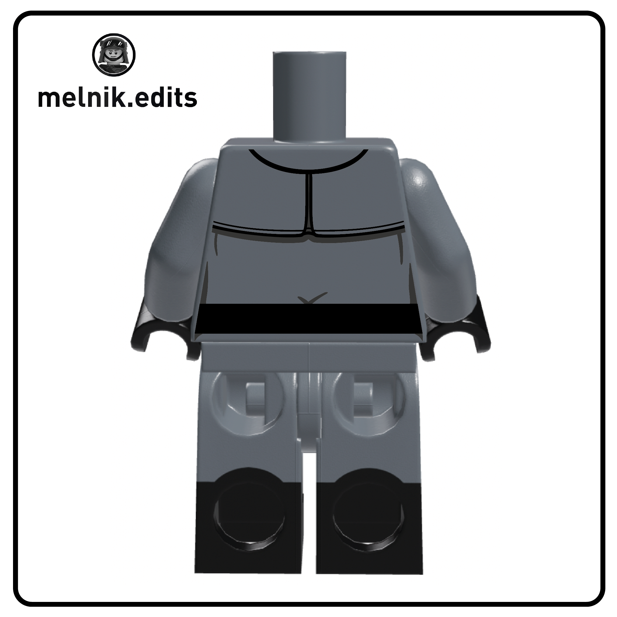 Gray Trench Coat Male Body by Melnik.edits