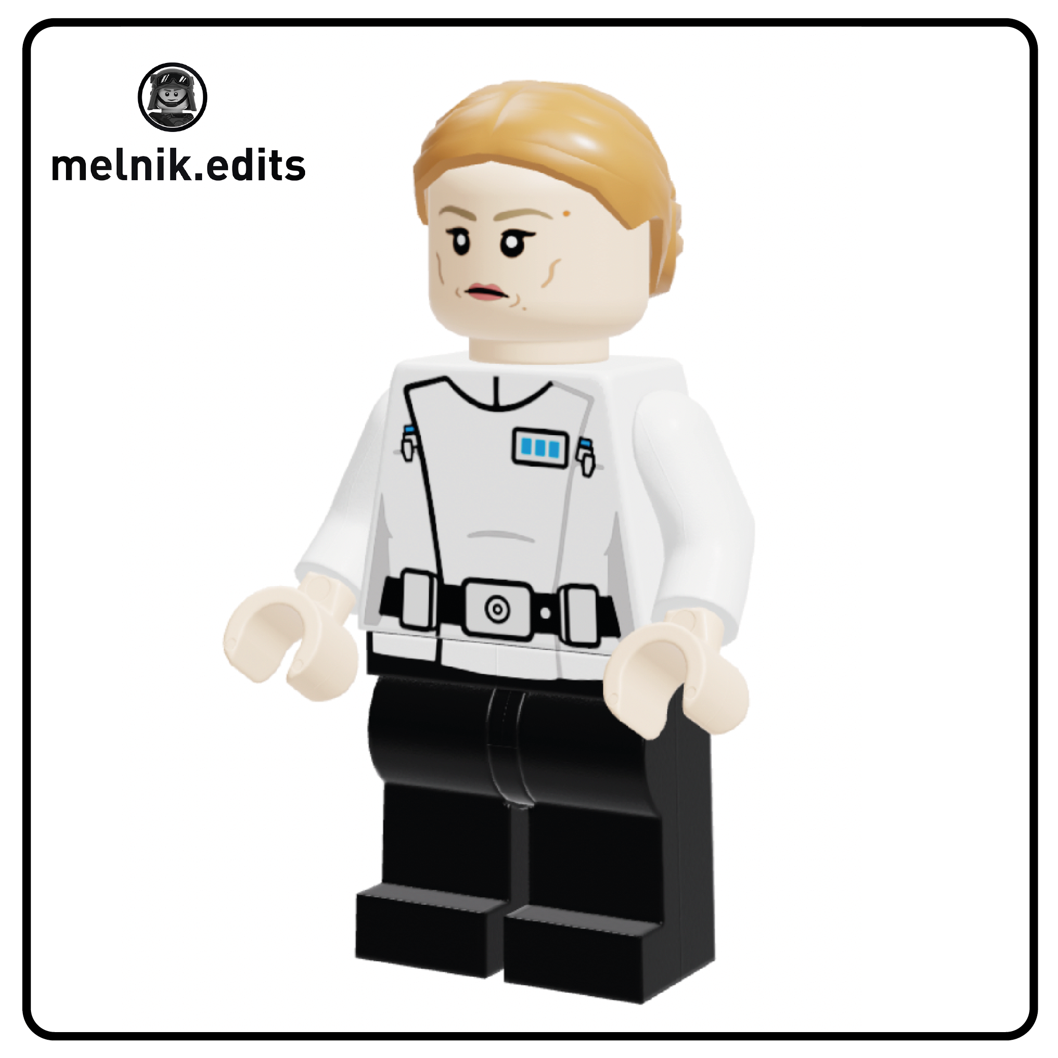 Minifigura de Dedra Meero de SW Customs de Melnik.edits