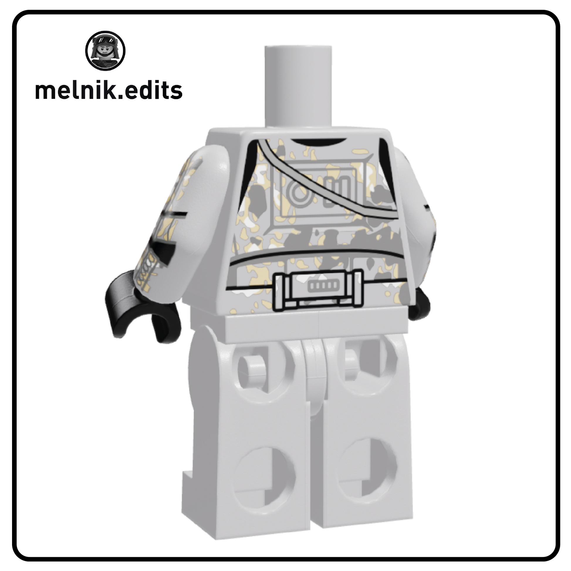 Mimban Stormtrooper Body by Melnik.edits Hall of Bricks