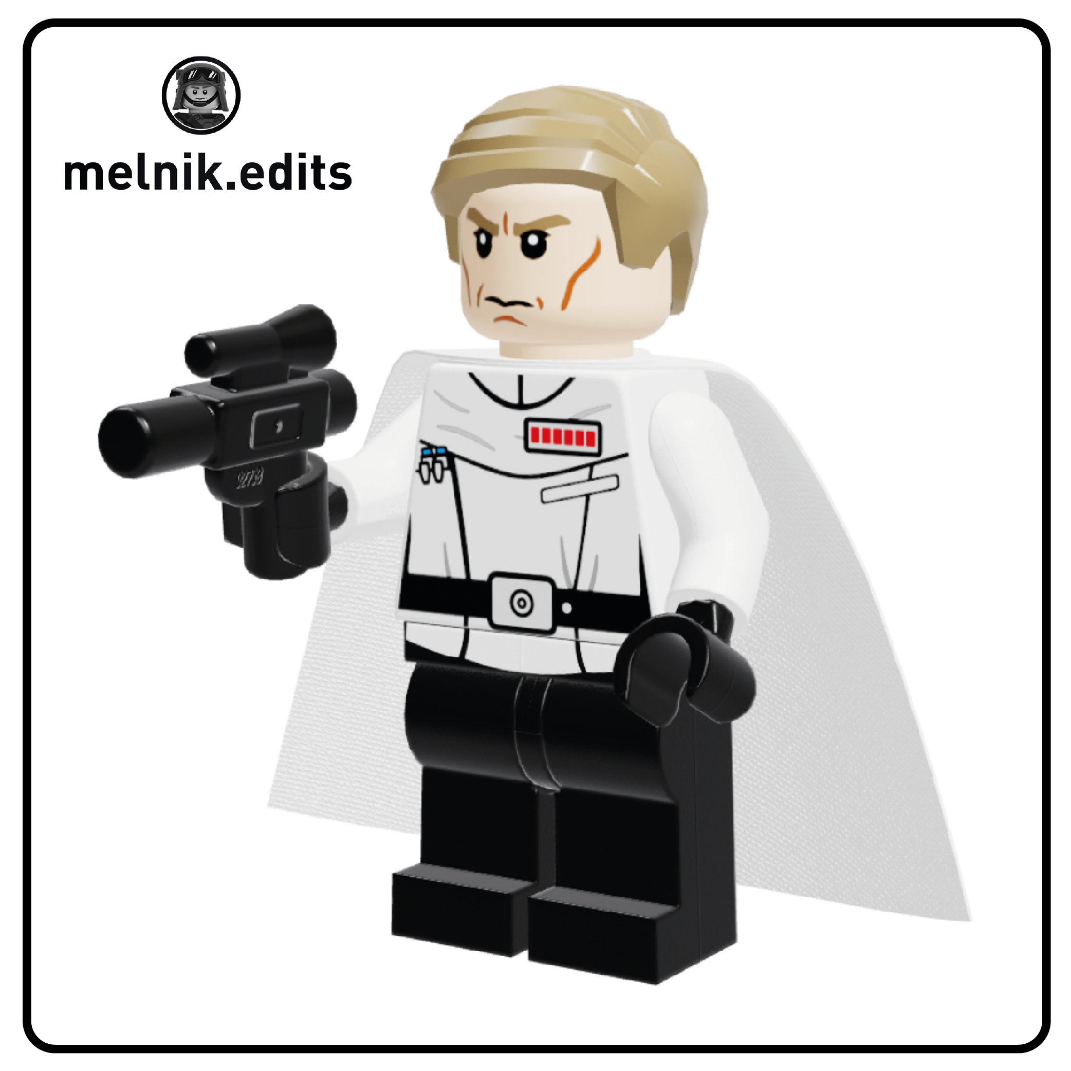 SW Customs Orson Krennic Raincoat Minifigure by Melnik.edits
