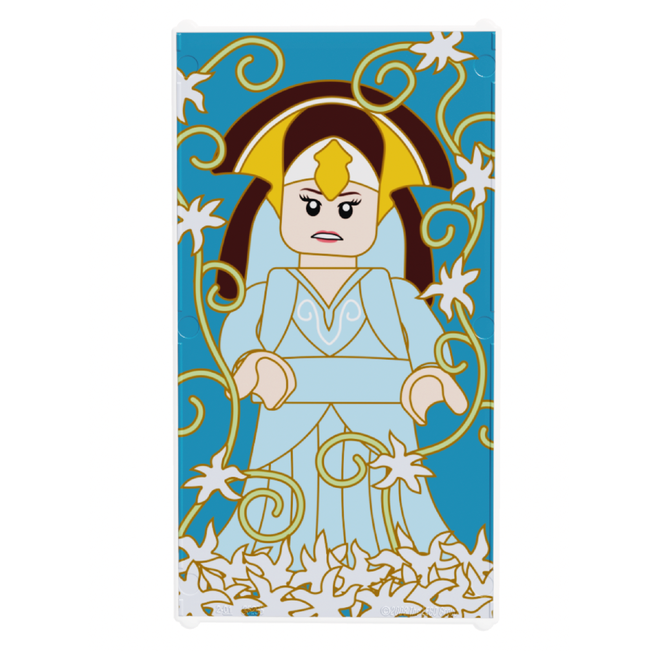 4x6 Padme´s Tomb Glass Panel