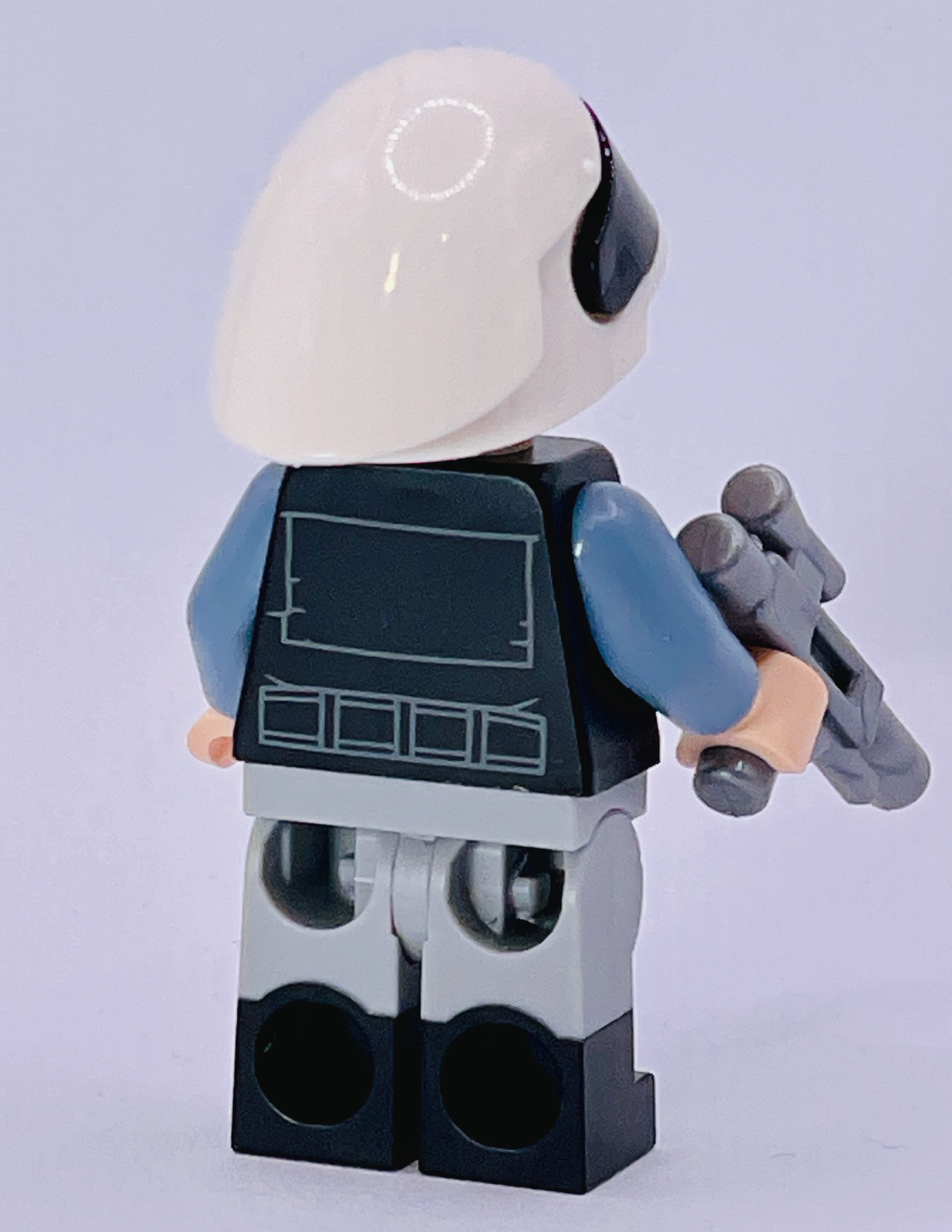 SW Customs Rebel Minifigure Blue Shirt