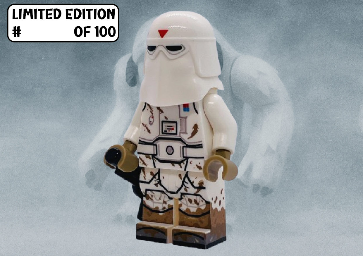 SW Customs Muddy Snowtrooper Commander LIMITED EDITION