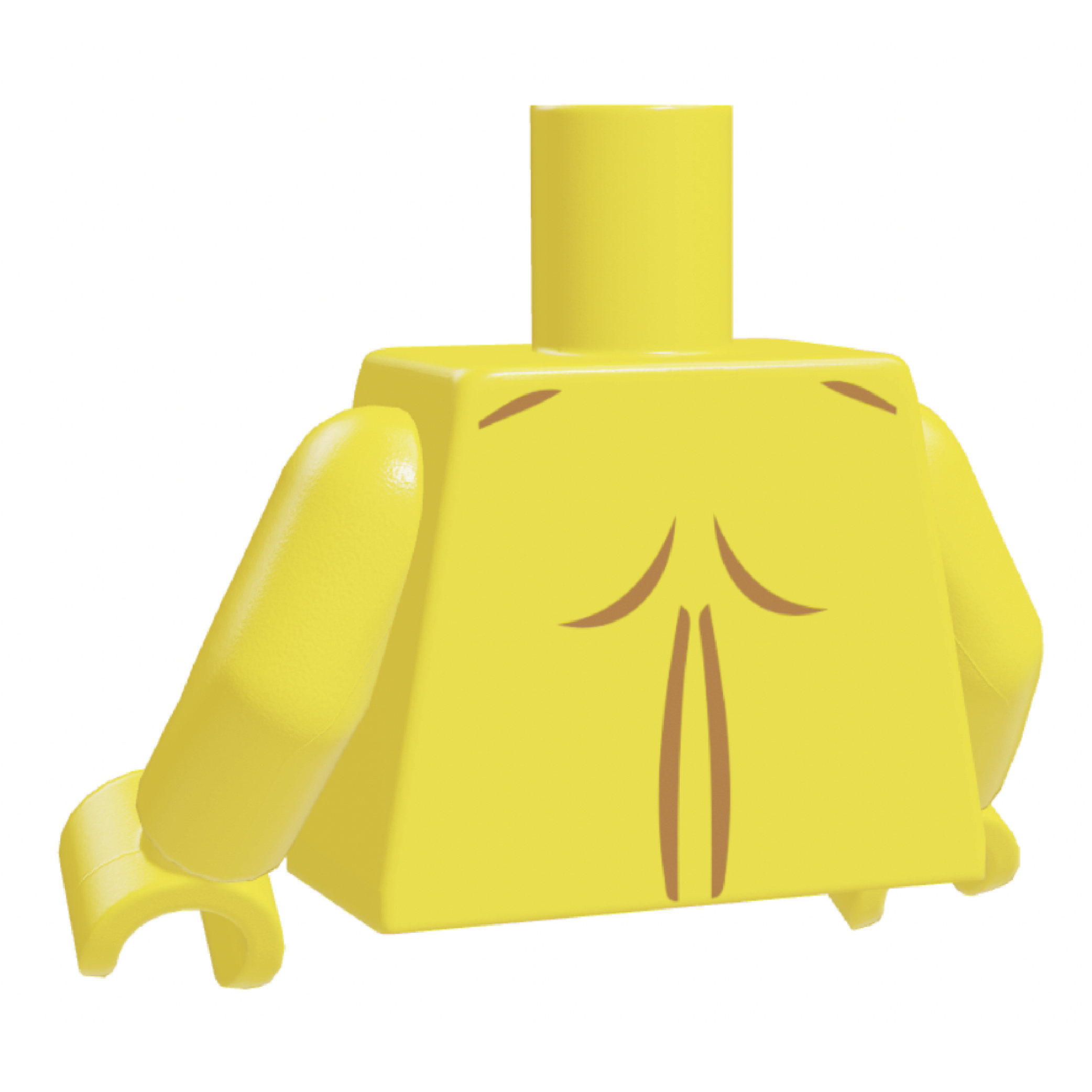 Tatuaje Libertad Torso Amarillo