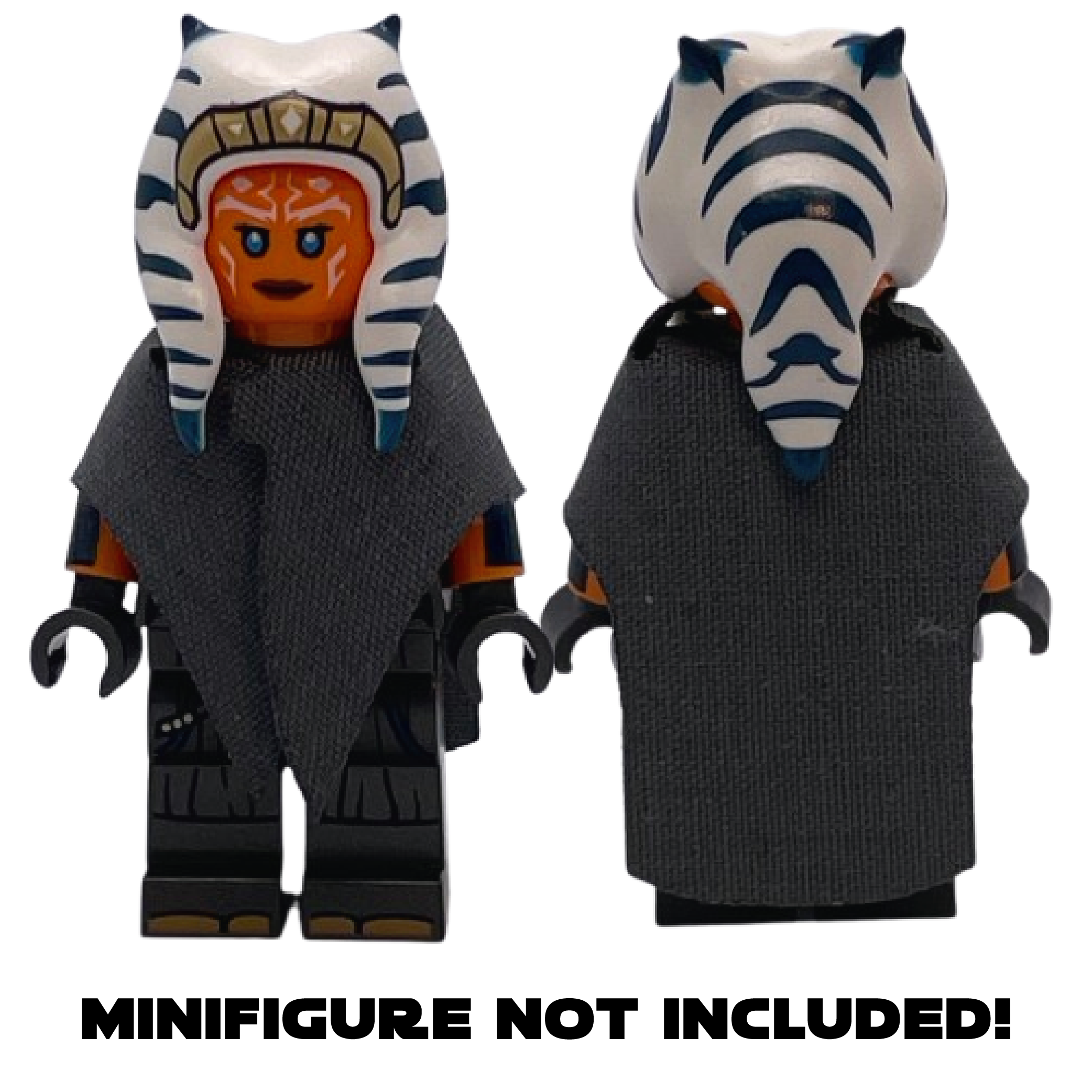Ahsoka Cape Upgrade Dark Bluish Gray