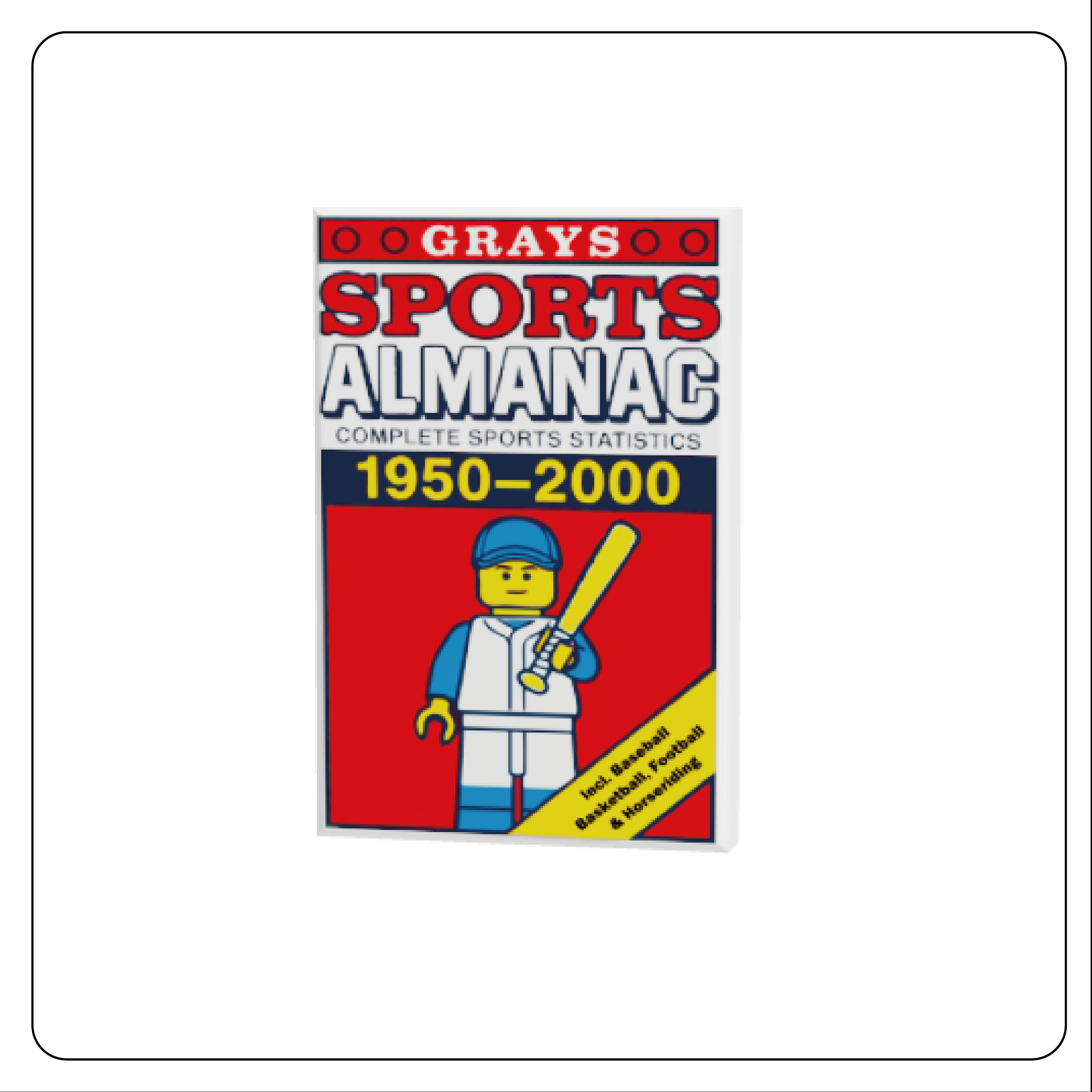 BTTF Customs - 2x3 Tile - Sports Almanac