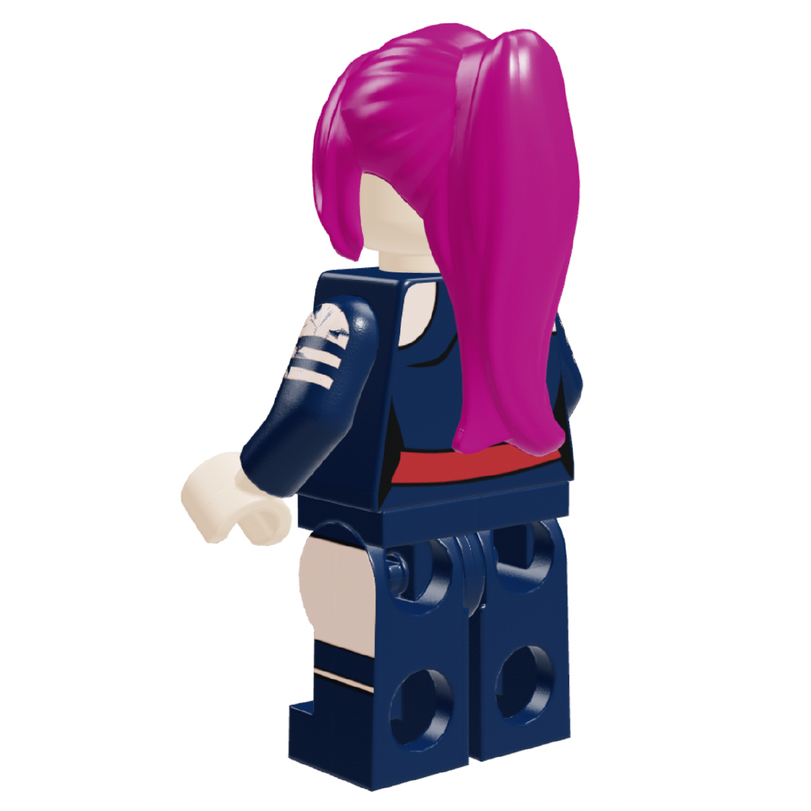 Psylocke Minifigure by Brickotar