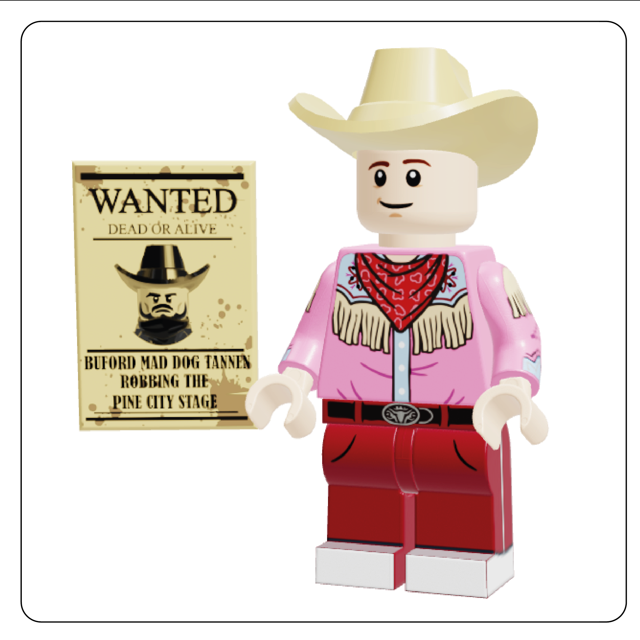 BTTF Customs Collectible Figure – The 1885 Gunslinger