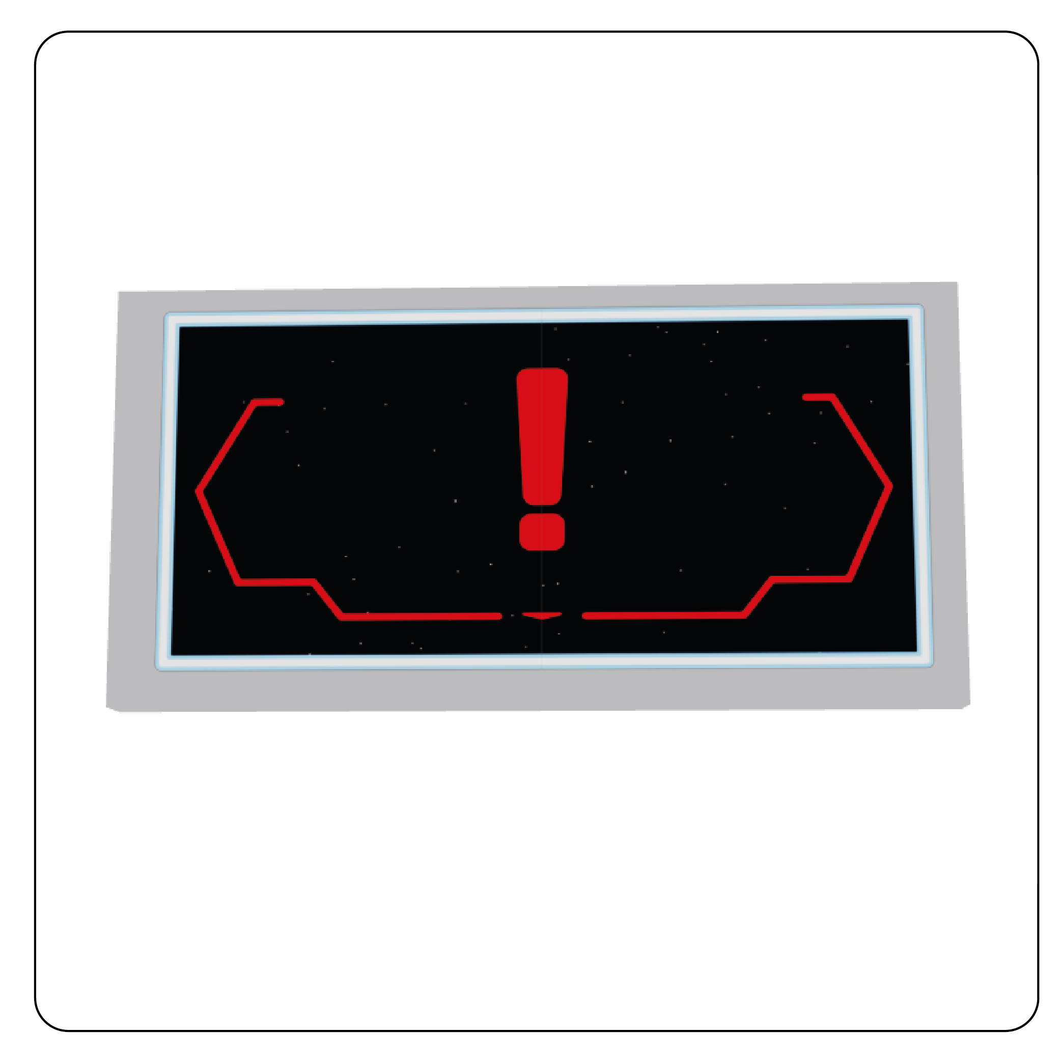 Cosmic Fleet Control Panel 2x4 Design 15