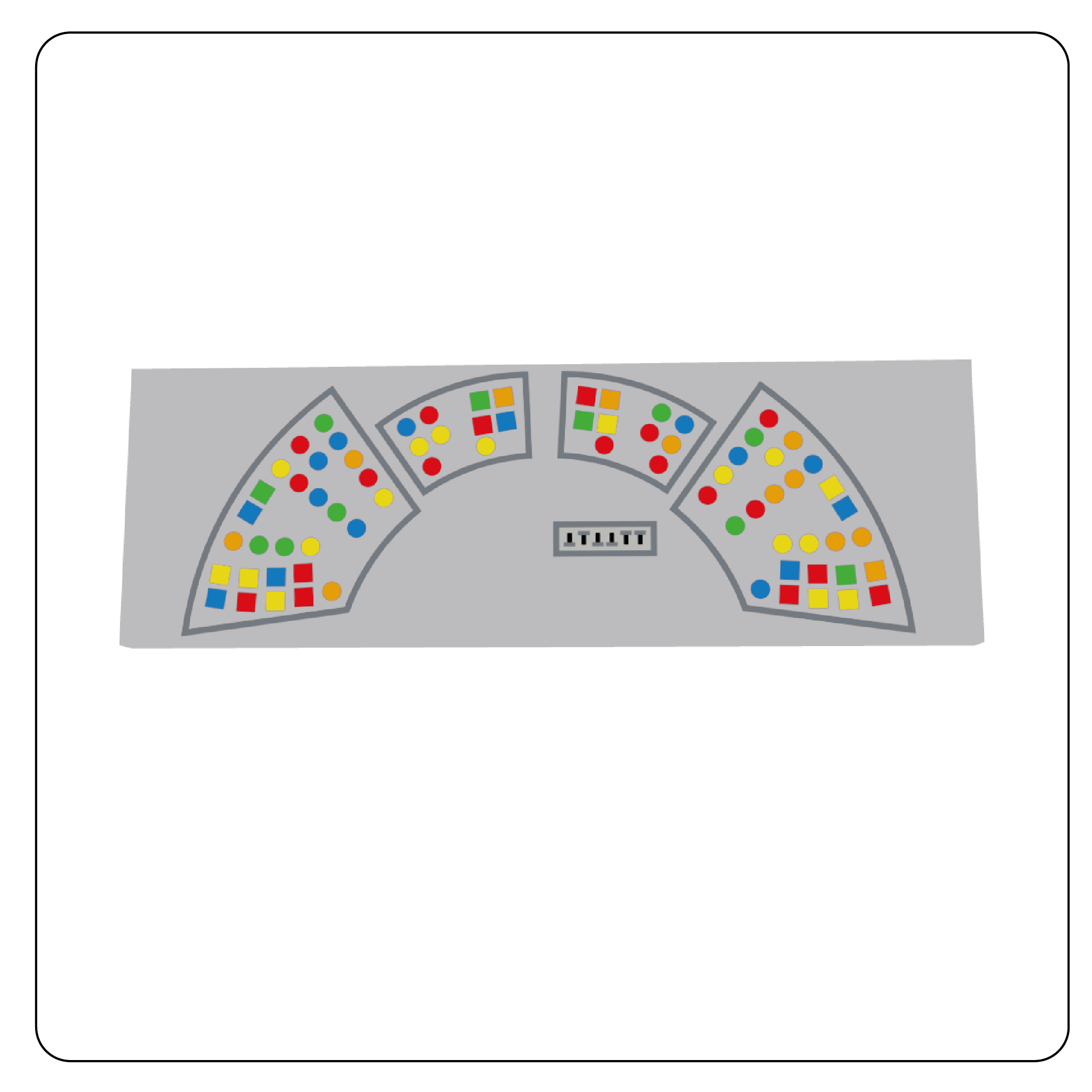 Cosmic Fleet Control Panel 2x6 Design 16