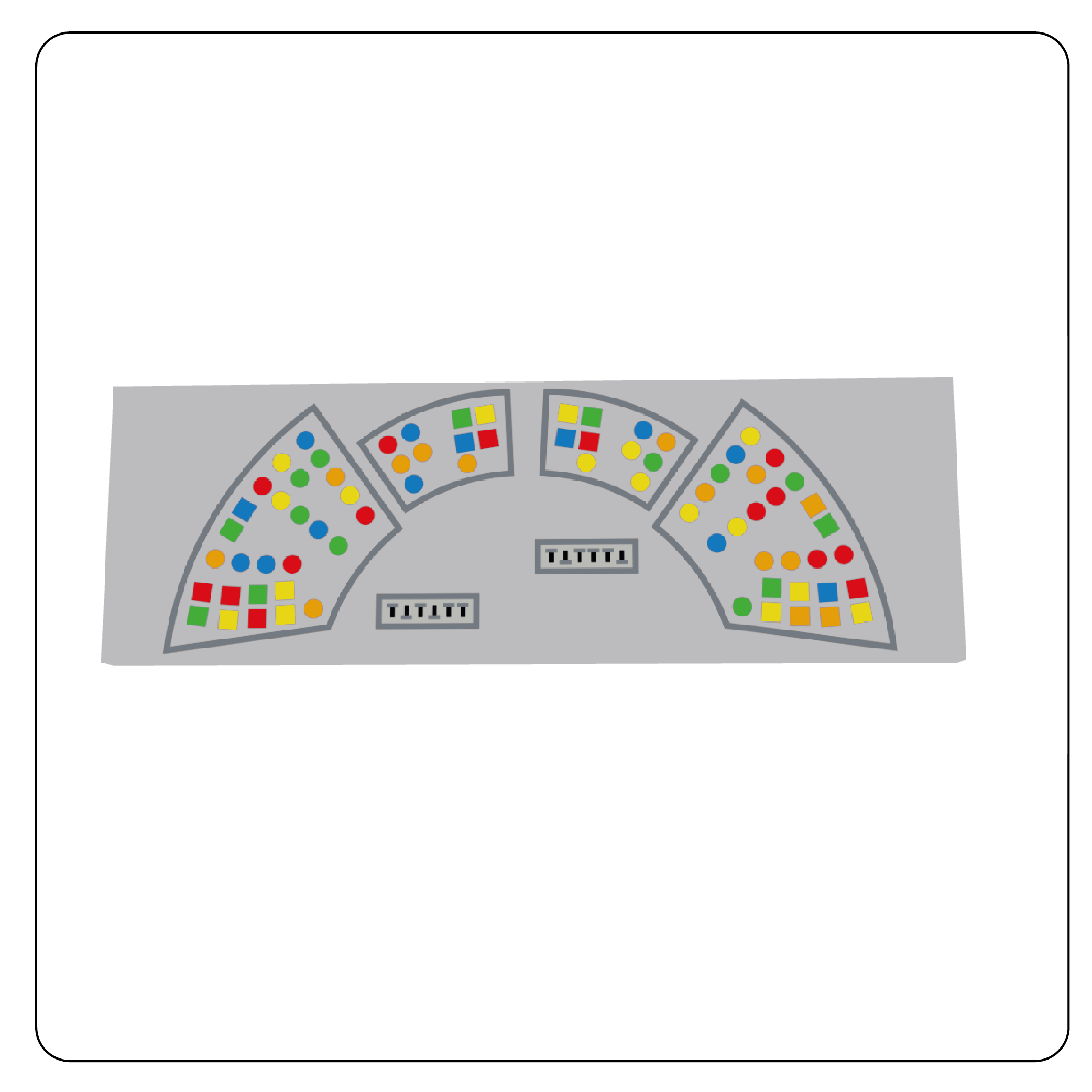 Cosmic Fleet Control Panel 2x6 Design 17