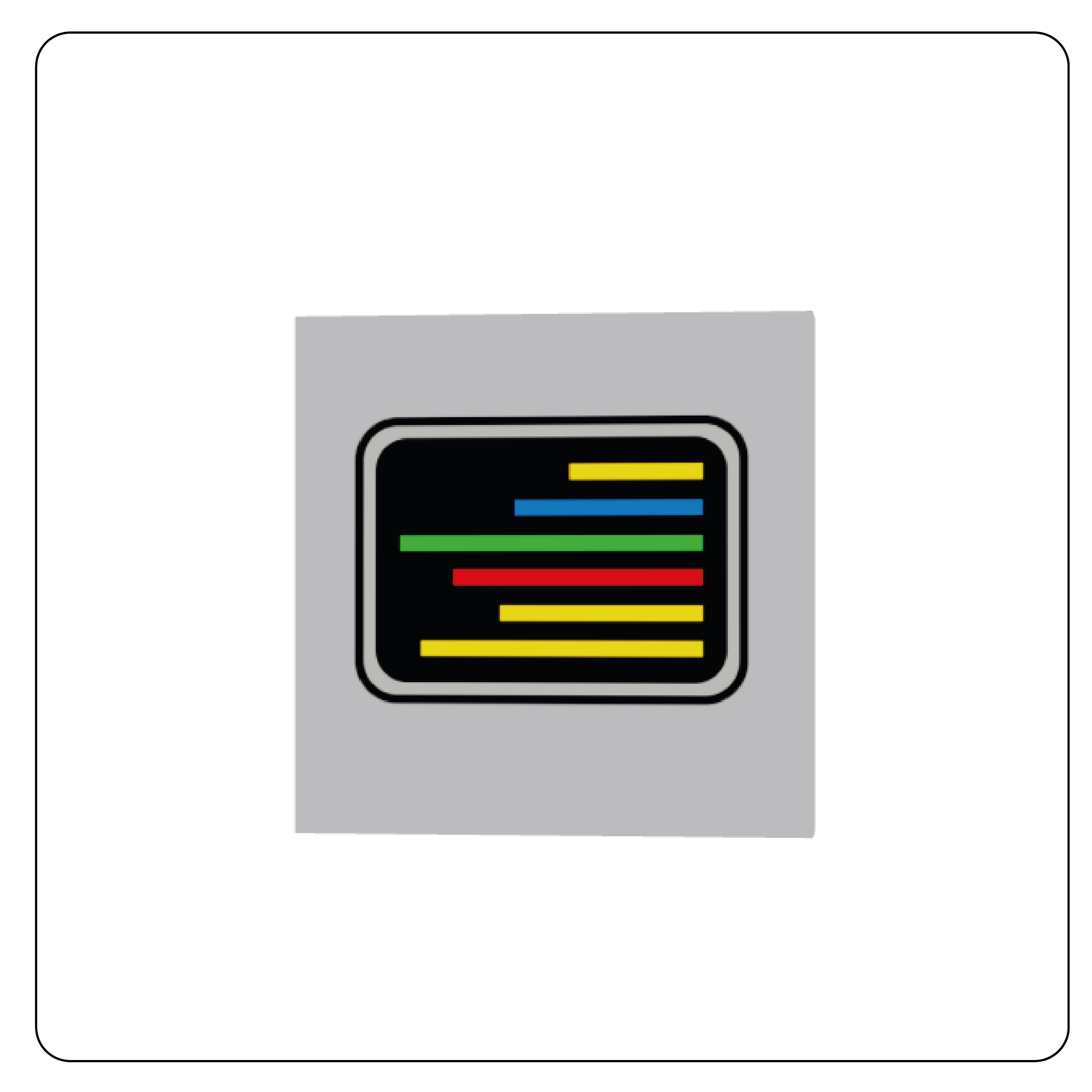 Cosmic Fleet Control Panel 2x2 Design 6